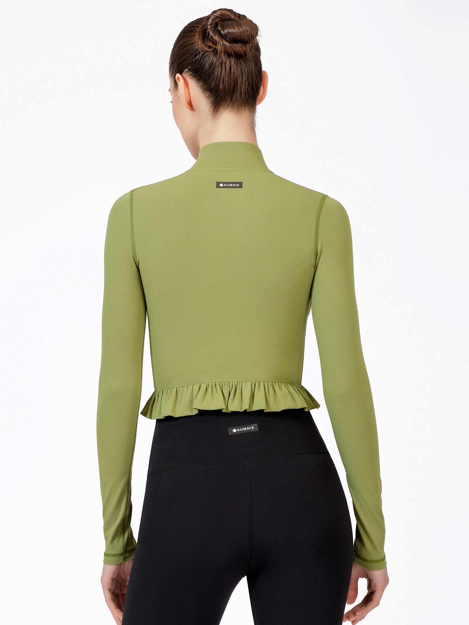 CROPPED RUFFLES JACKET