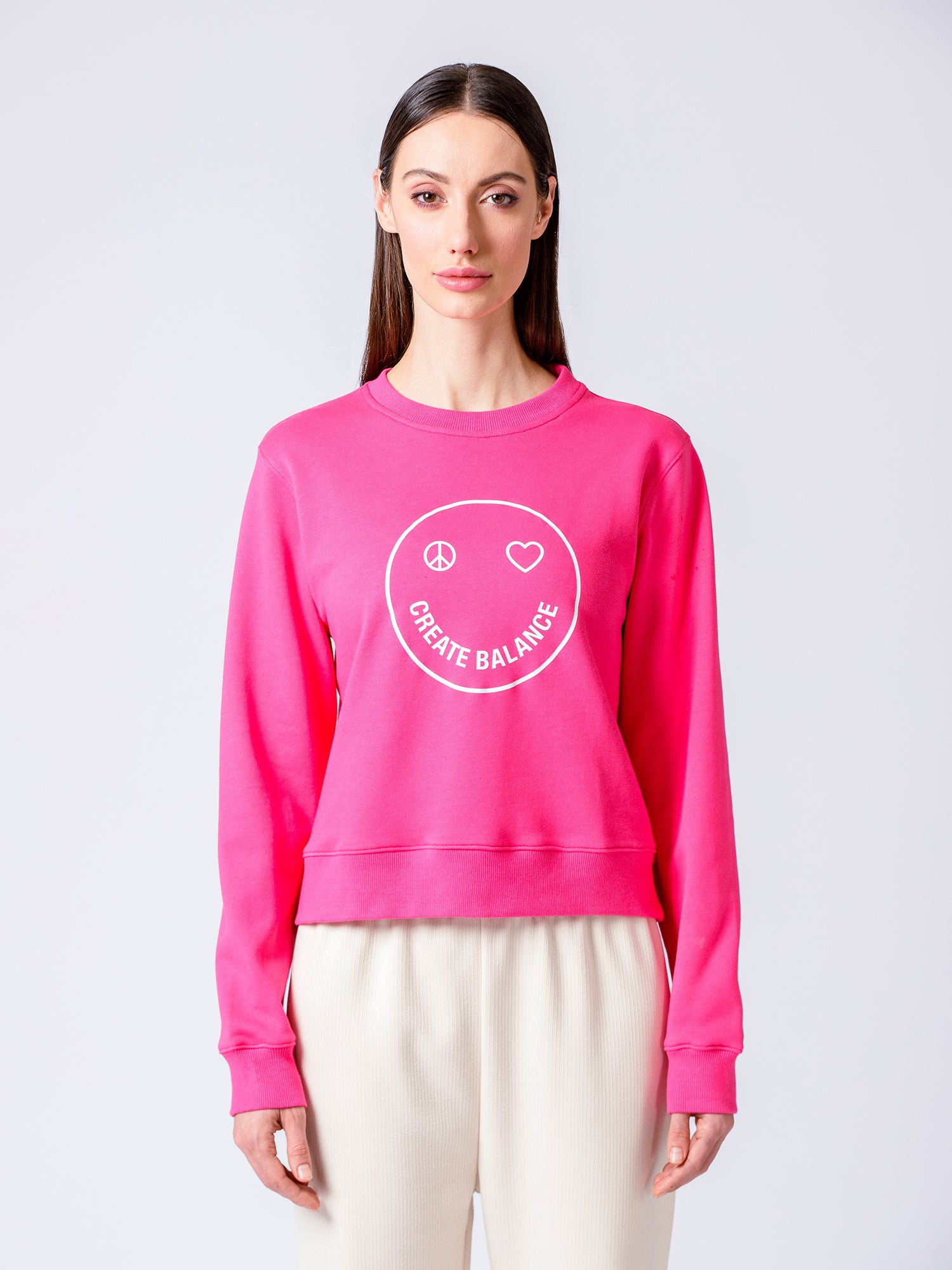 HAPPY GLOW SWEATSHIRT, DIVA