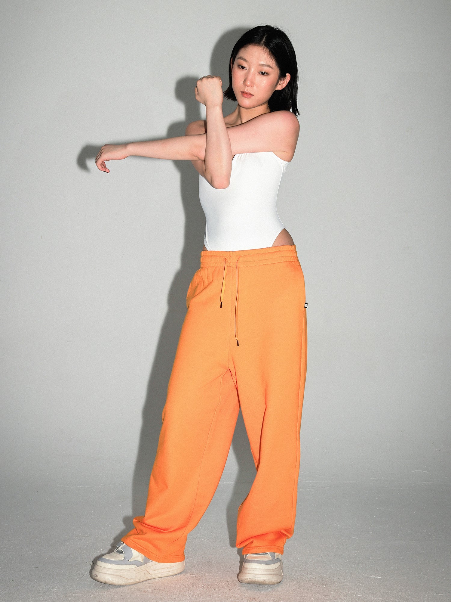 HIGH-CUT BASIC TANK BODYSUIT