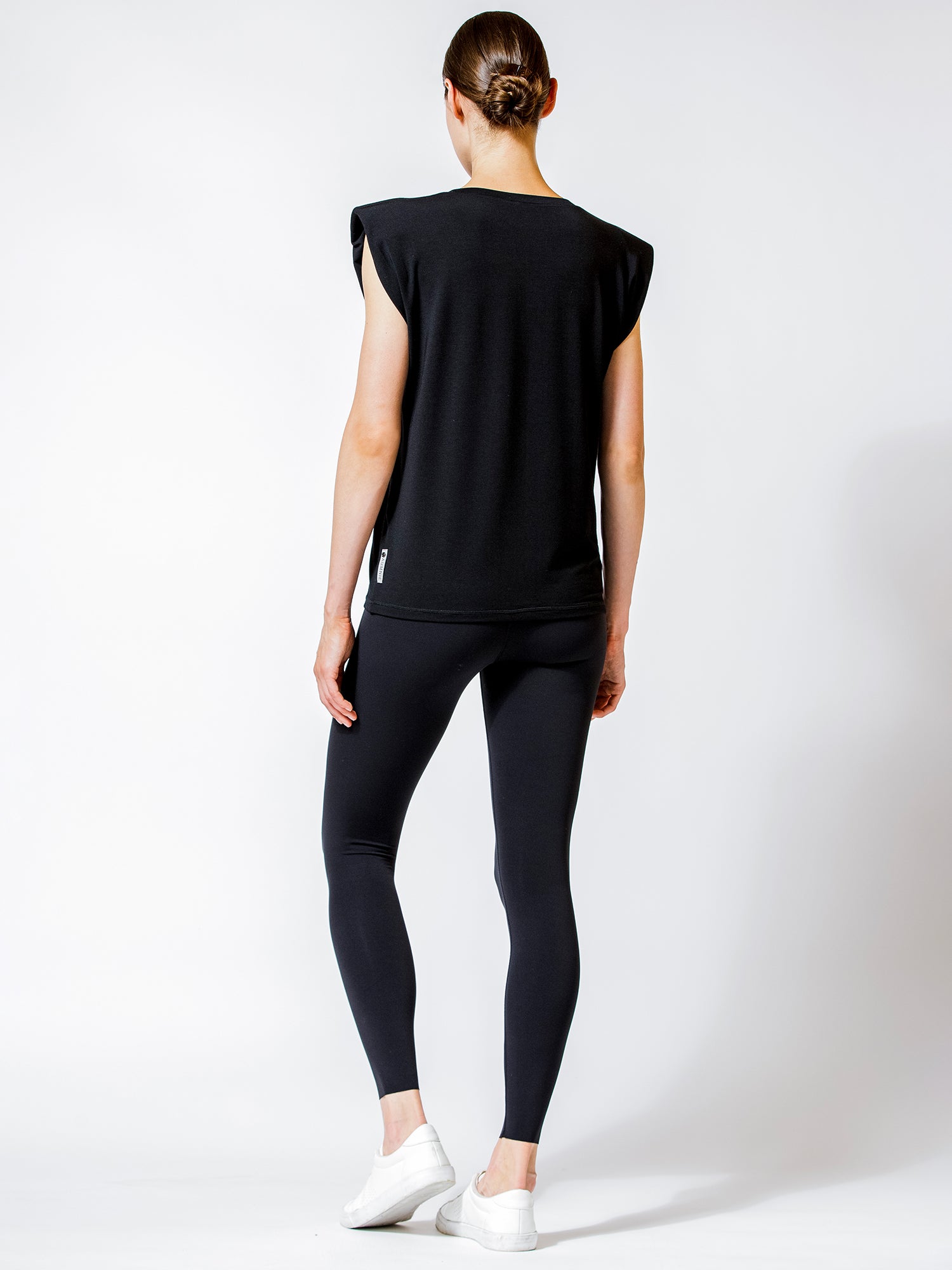 PADDED POWER TANK, BLACK