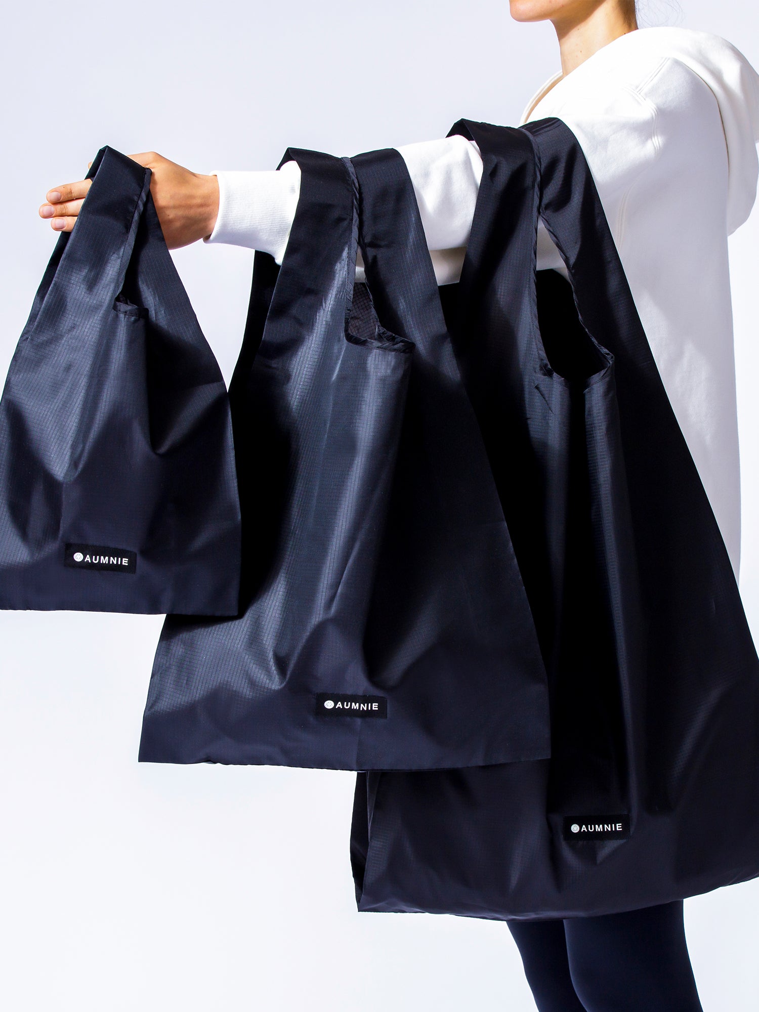 REUSABLE ECO SHOPPING BAG, 3 PIECE SET