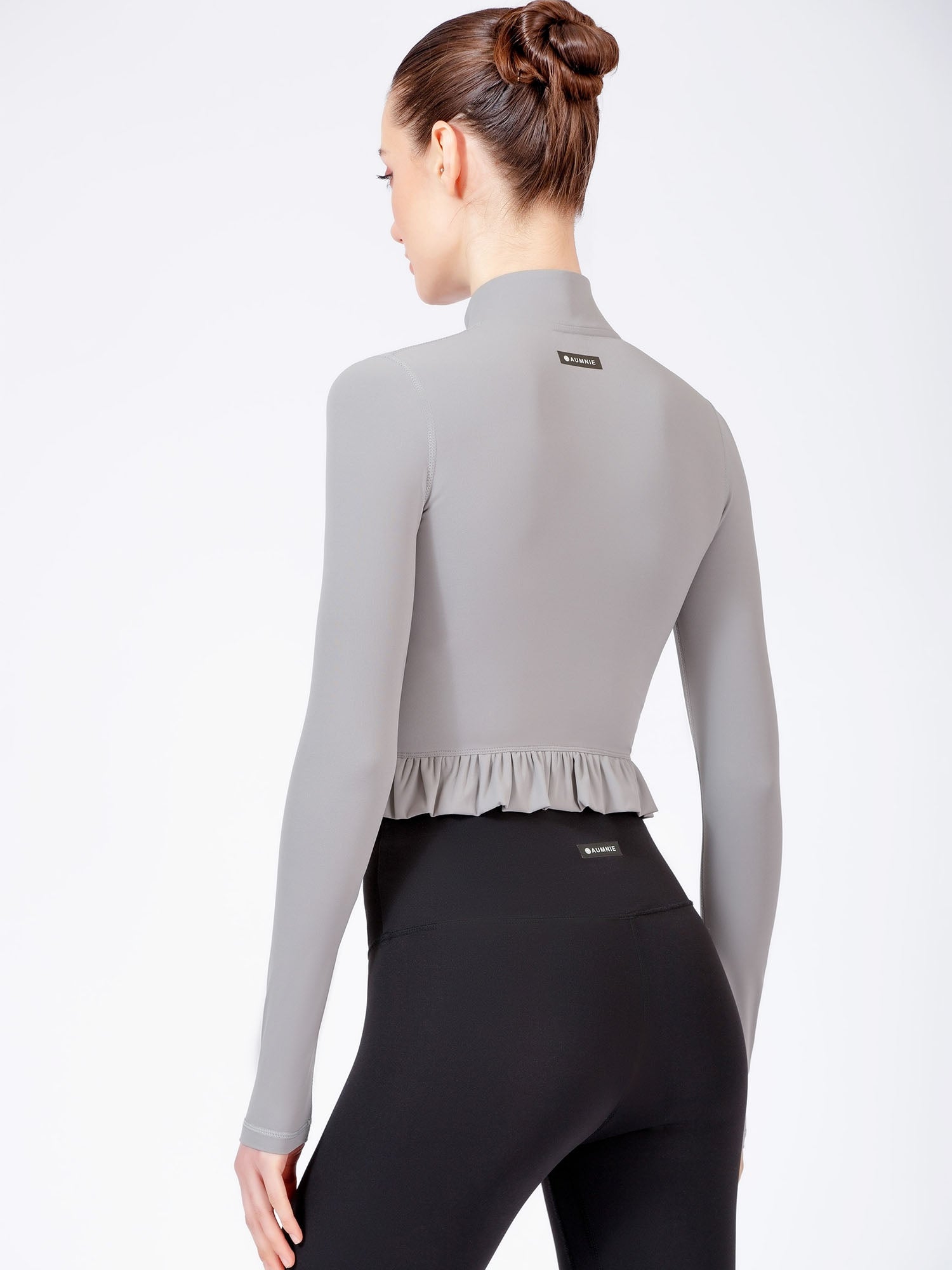 CROPPED RUFFLES JACKET