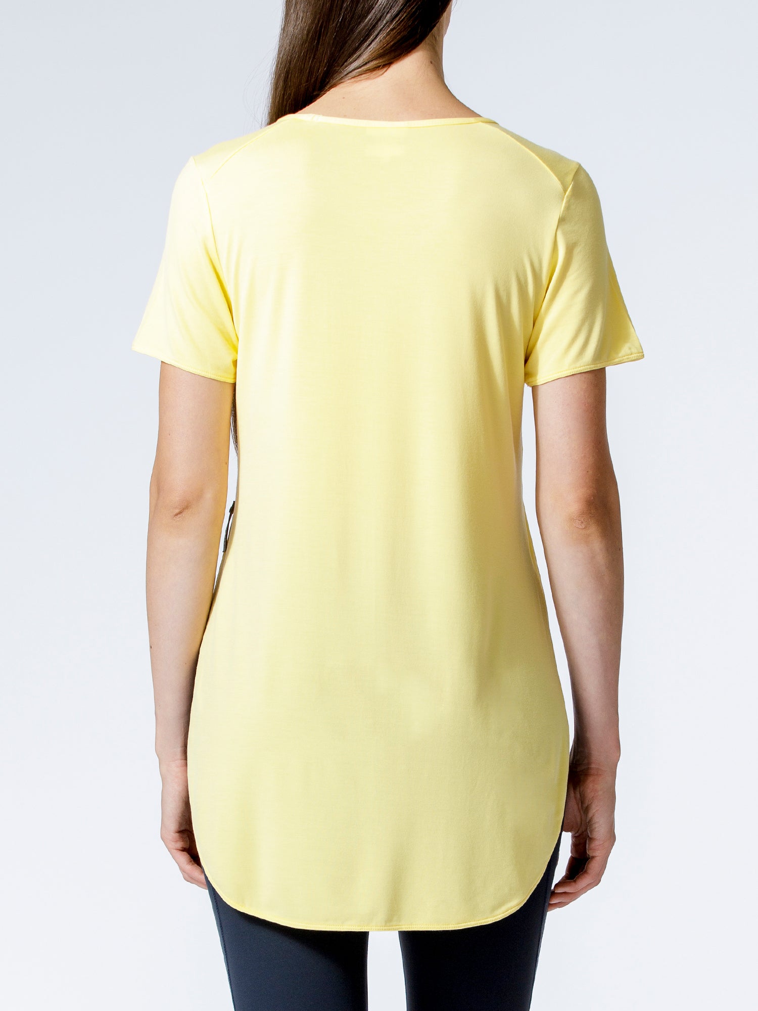 HI LO SIDE SPLIT TEE