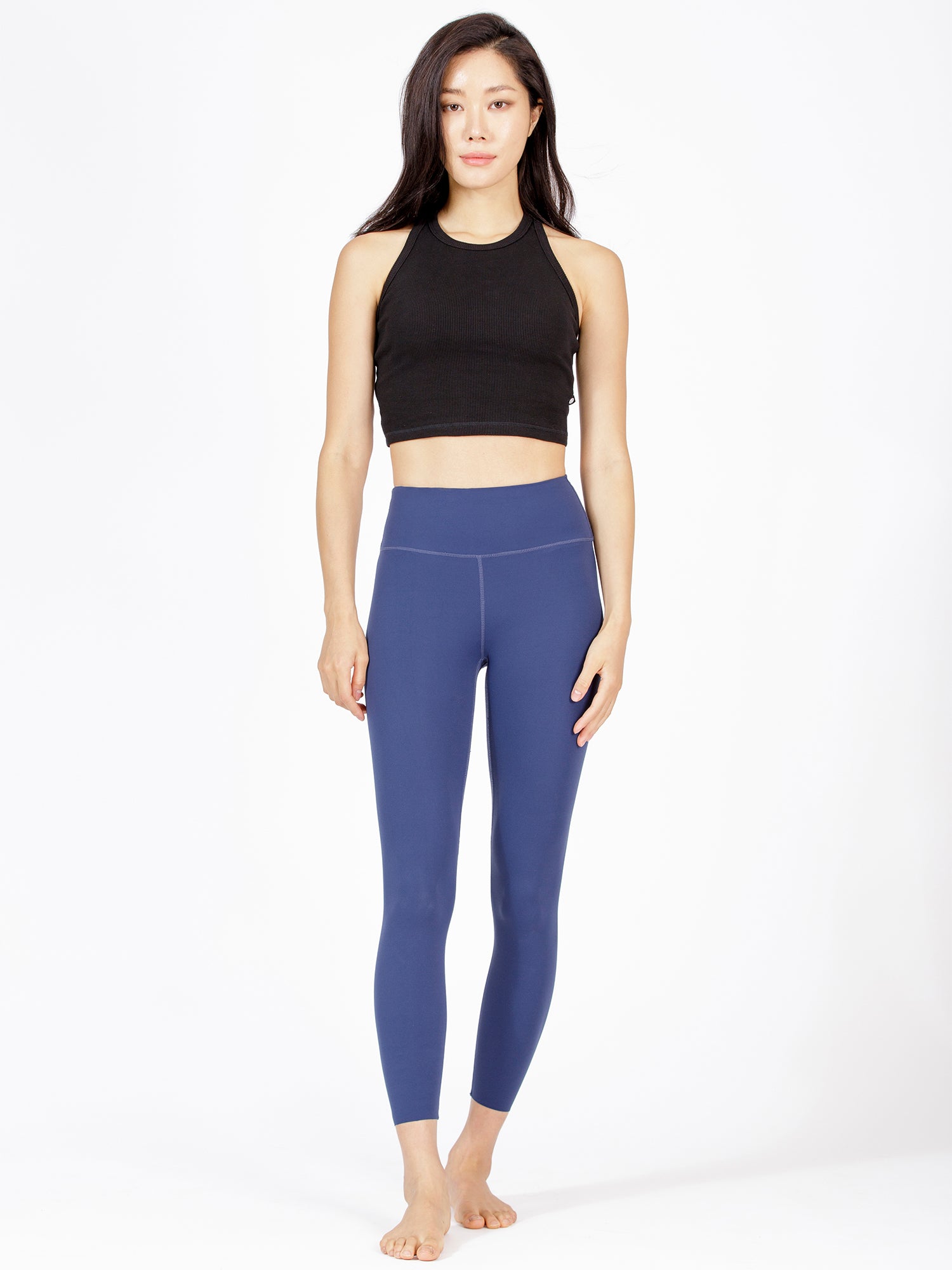 EVERYDAY RIBBED CROPPED SINGLET