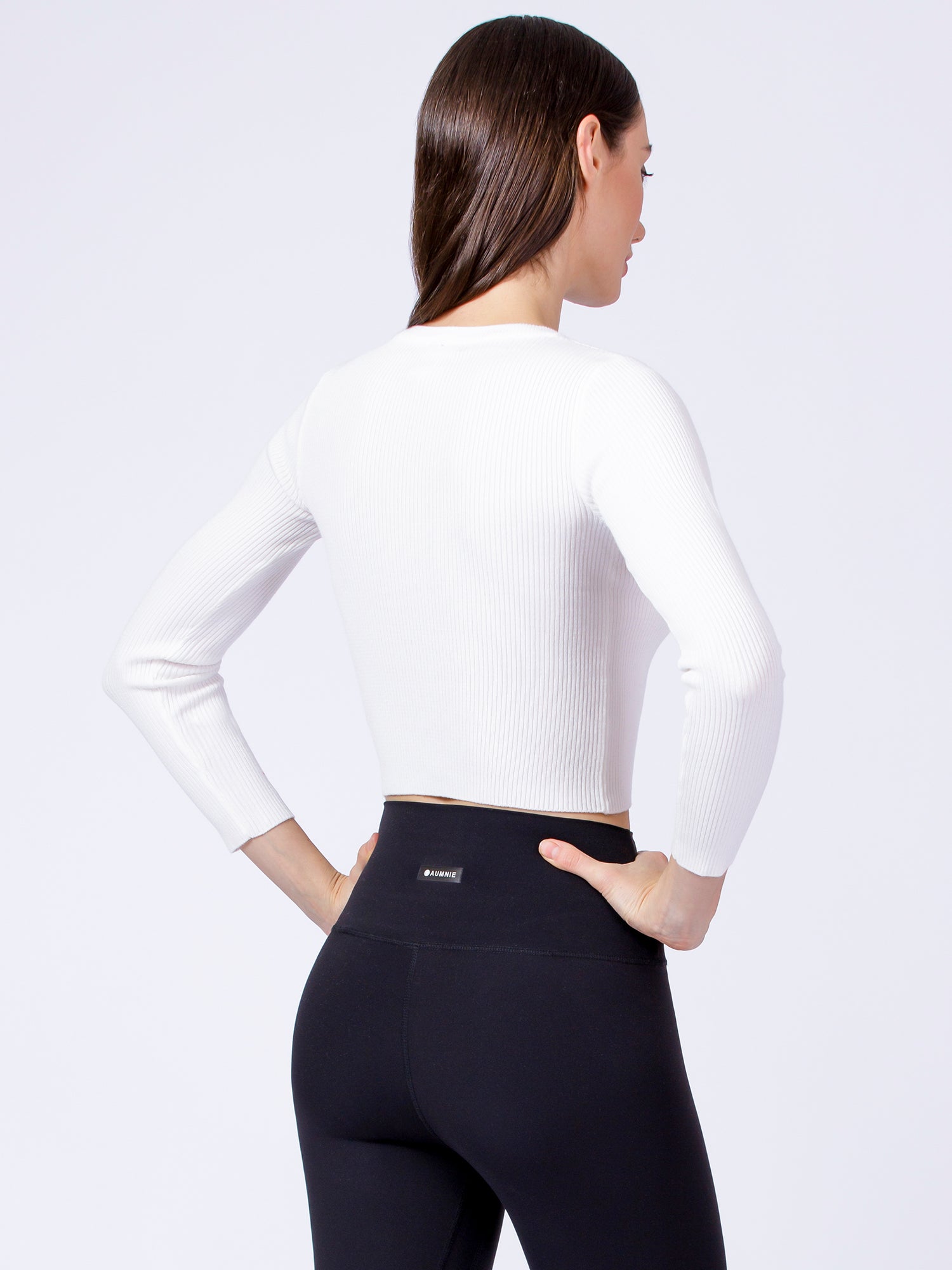 CROPPED HENLEY TEE