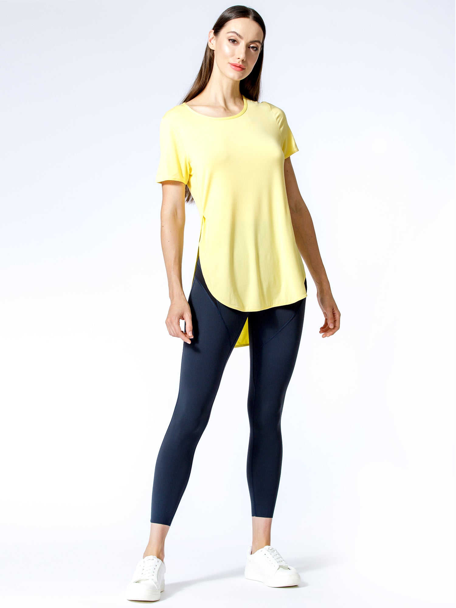 HI LO SIDE SPLIT TEE