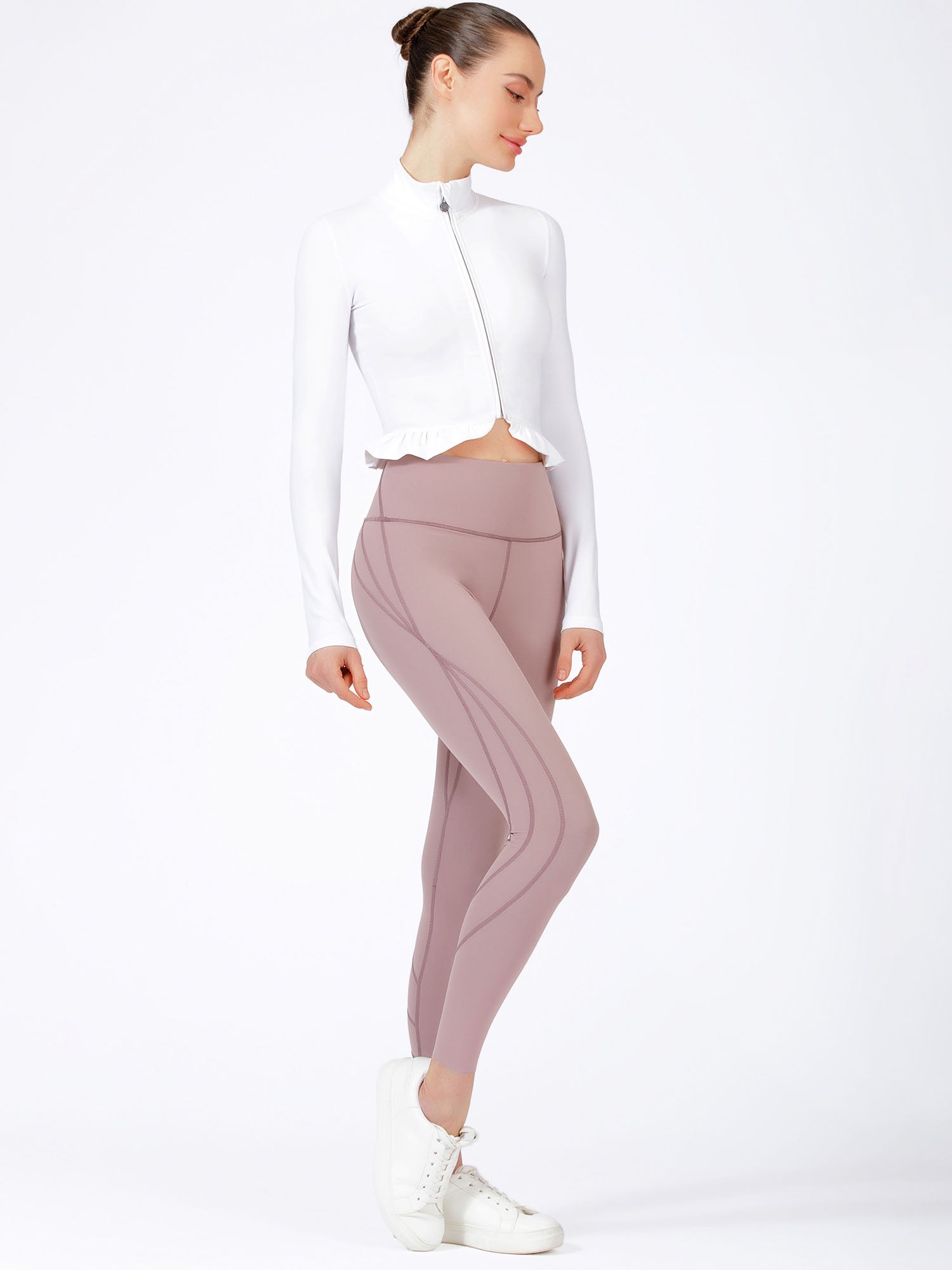 CROPPED RUFFLES JACKET