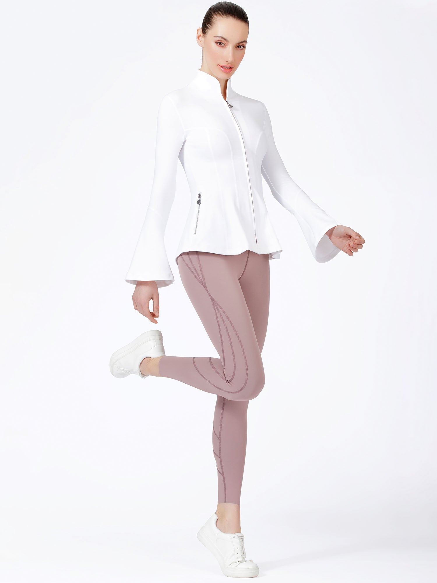 NUDE VESSEL PANTS, ASH MAUVE