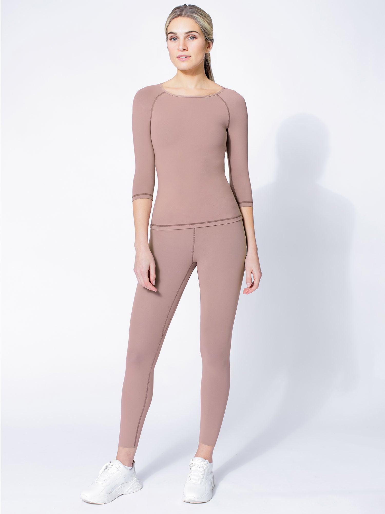 NUDE RAGLAN, ASH MAUVE