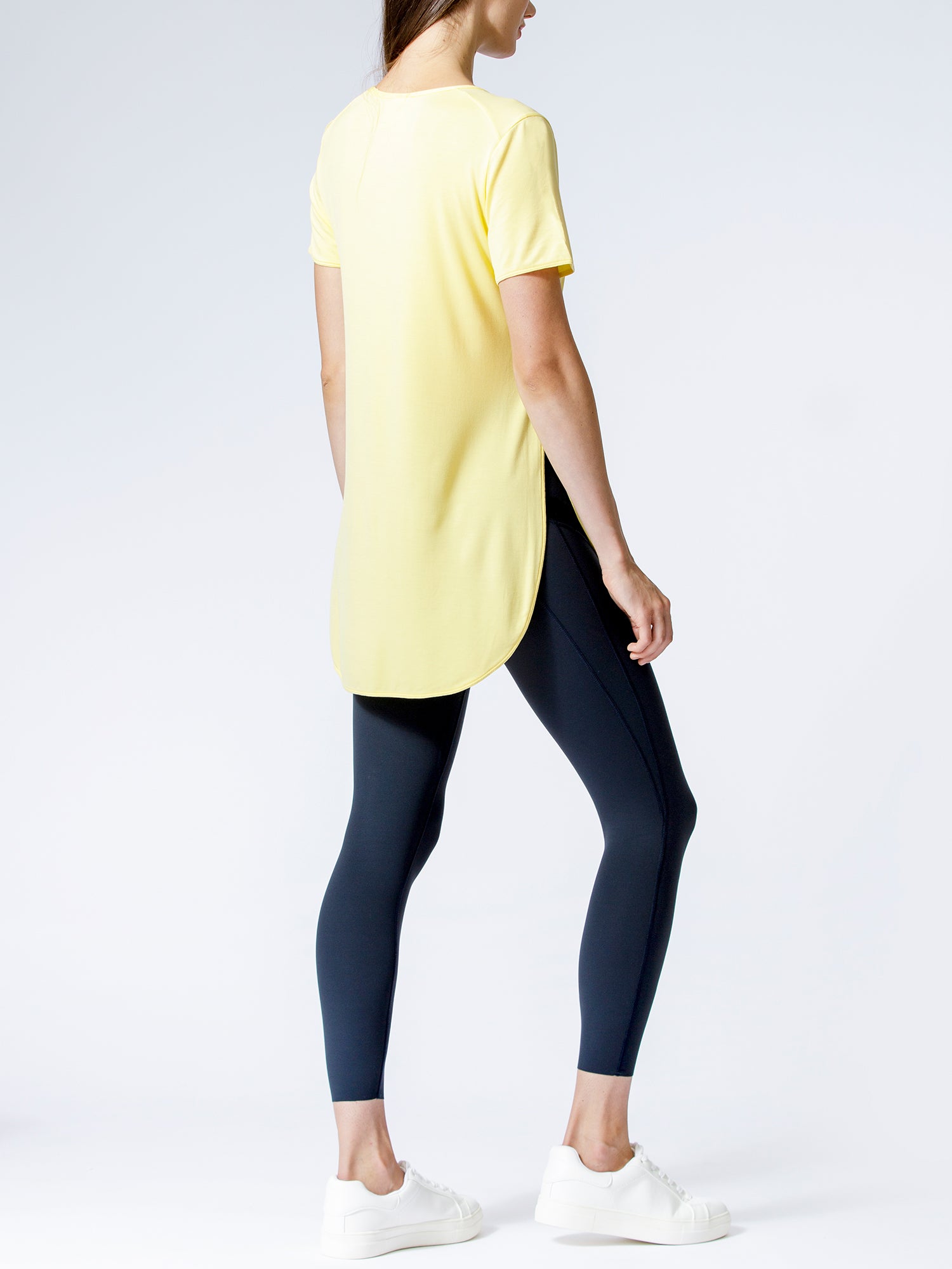 HI LO SIDE SPLIT TEE
