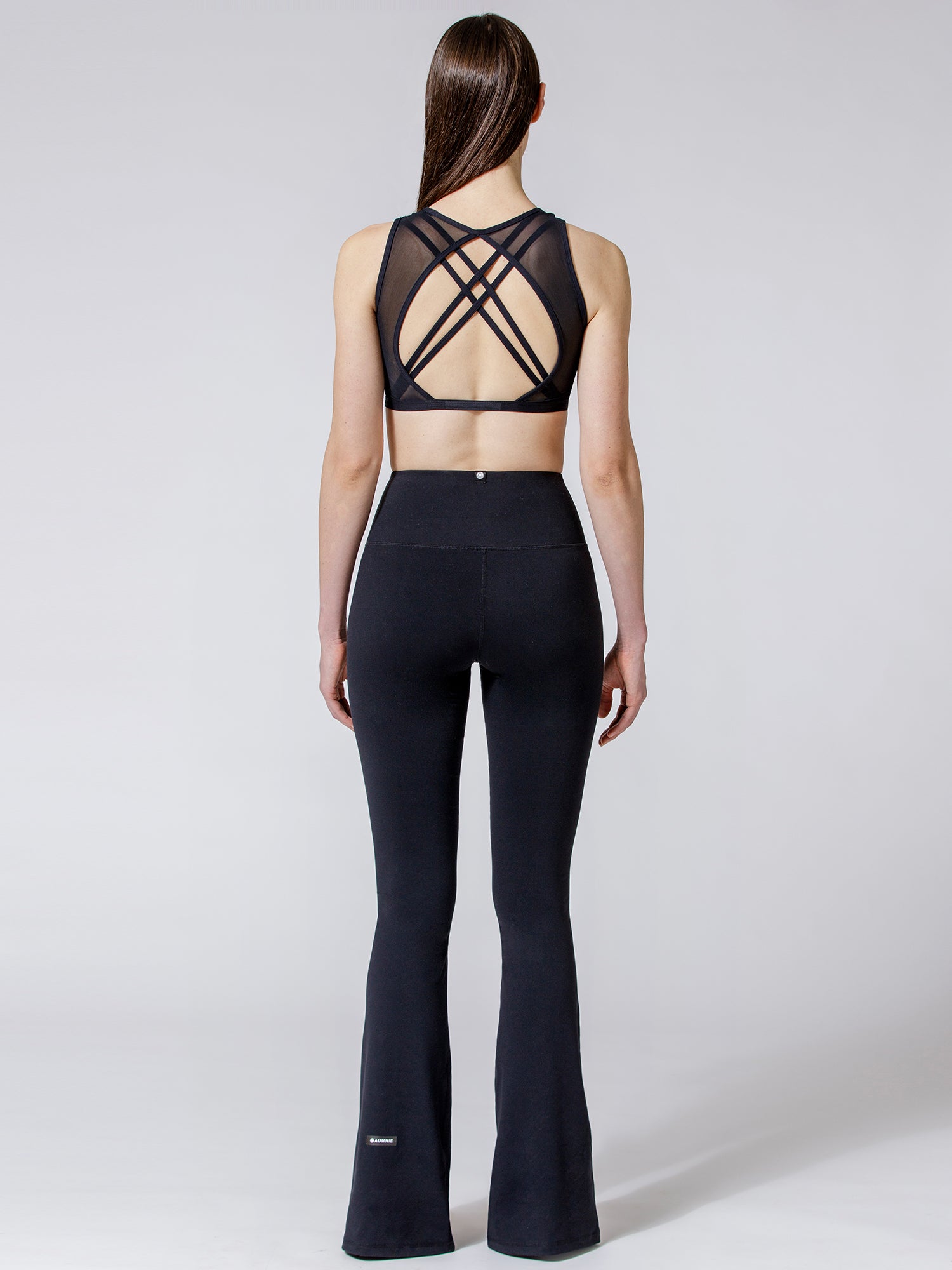 DIVINE FRONT SPLIT FLARE PANTS