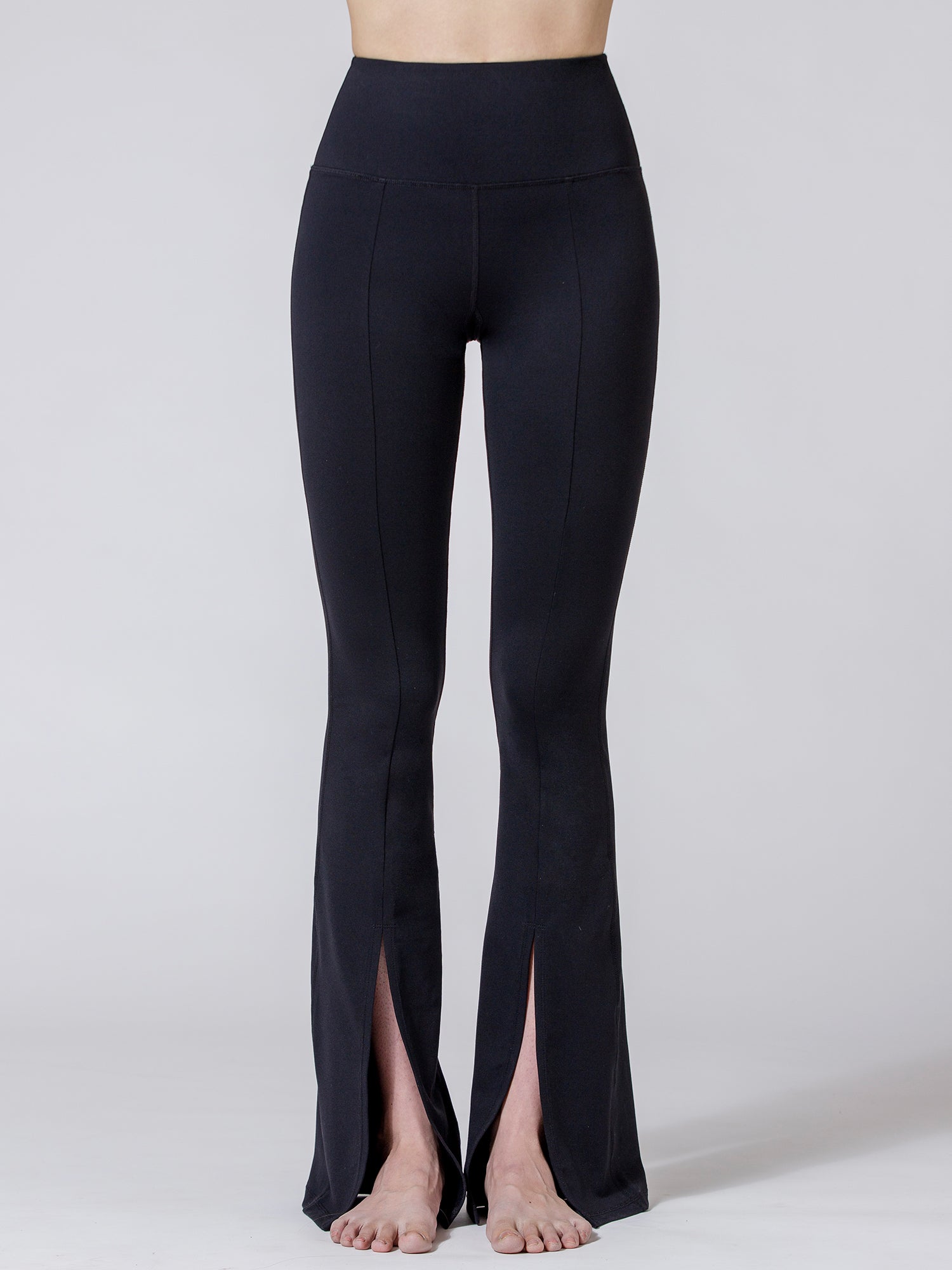 DIVINE FRONT SPLIT FLARE PANTS