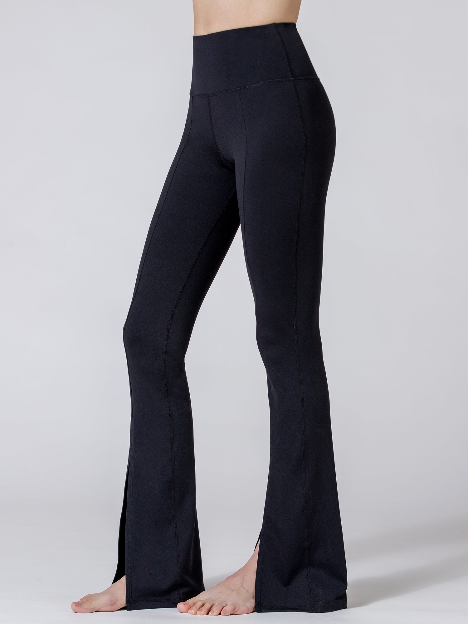 DIVINE FRONT SPLIT FLARE PANTS