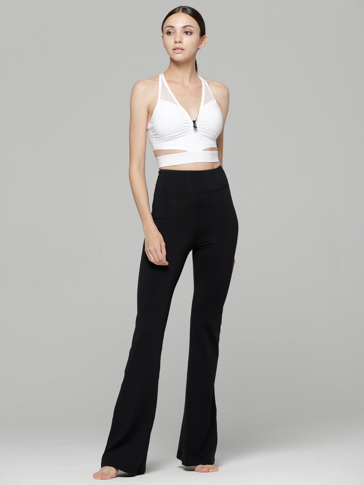 HIGH WAIST FLARE PANTS