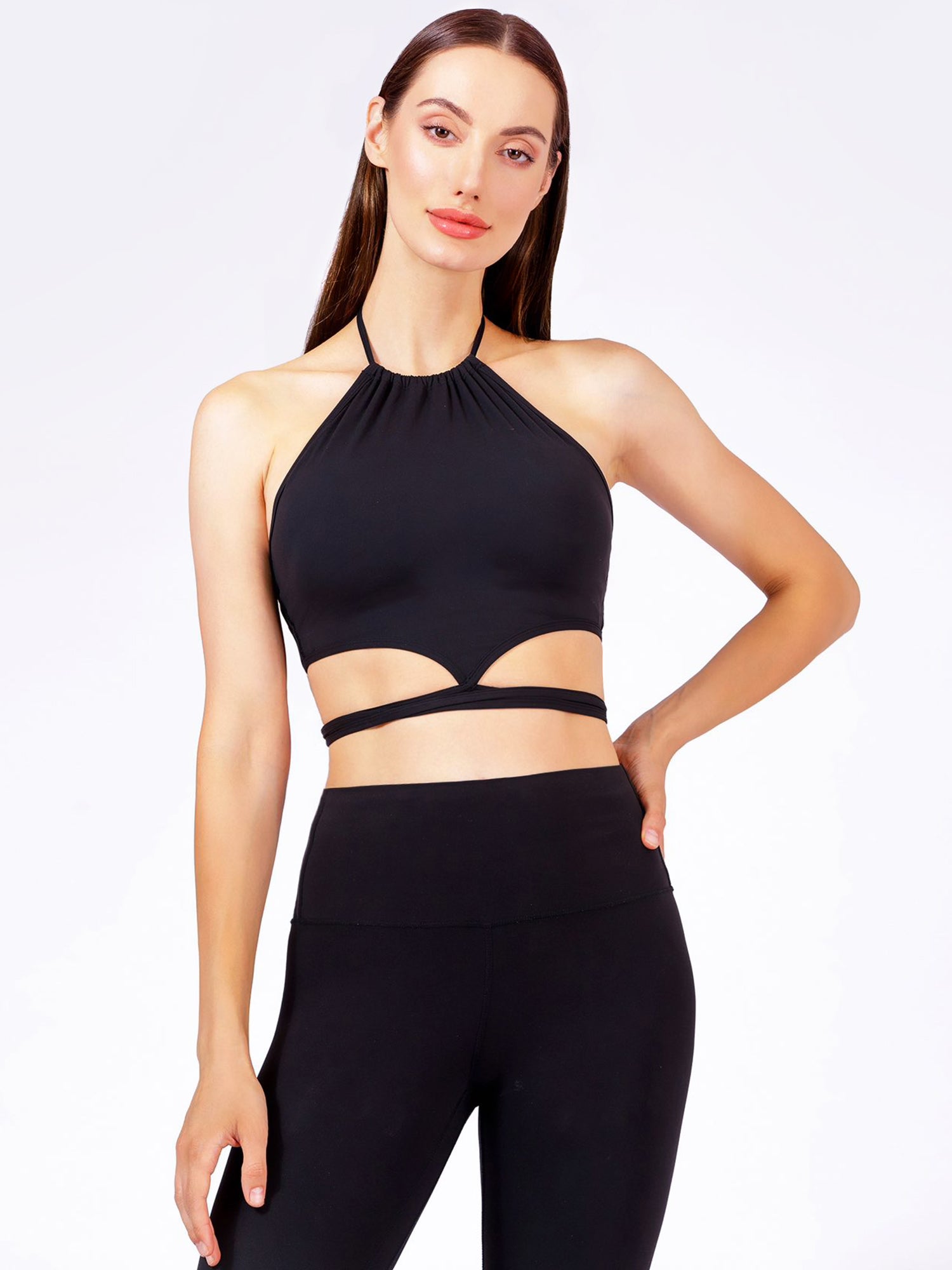 CASCADE HALTER BRA
