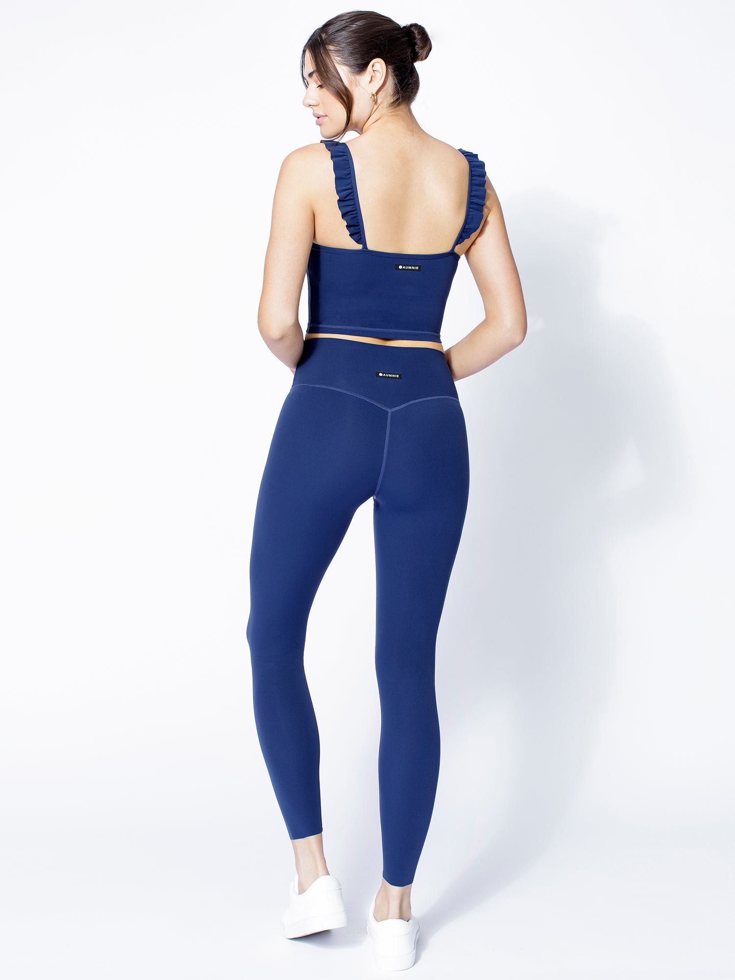 RUFFLED SIMPLICITY TANK, NIGHT OCEAN