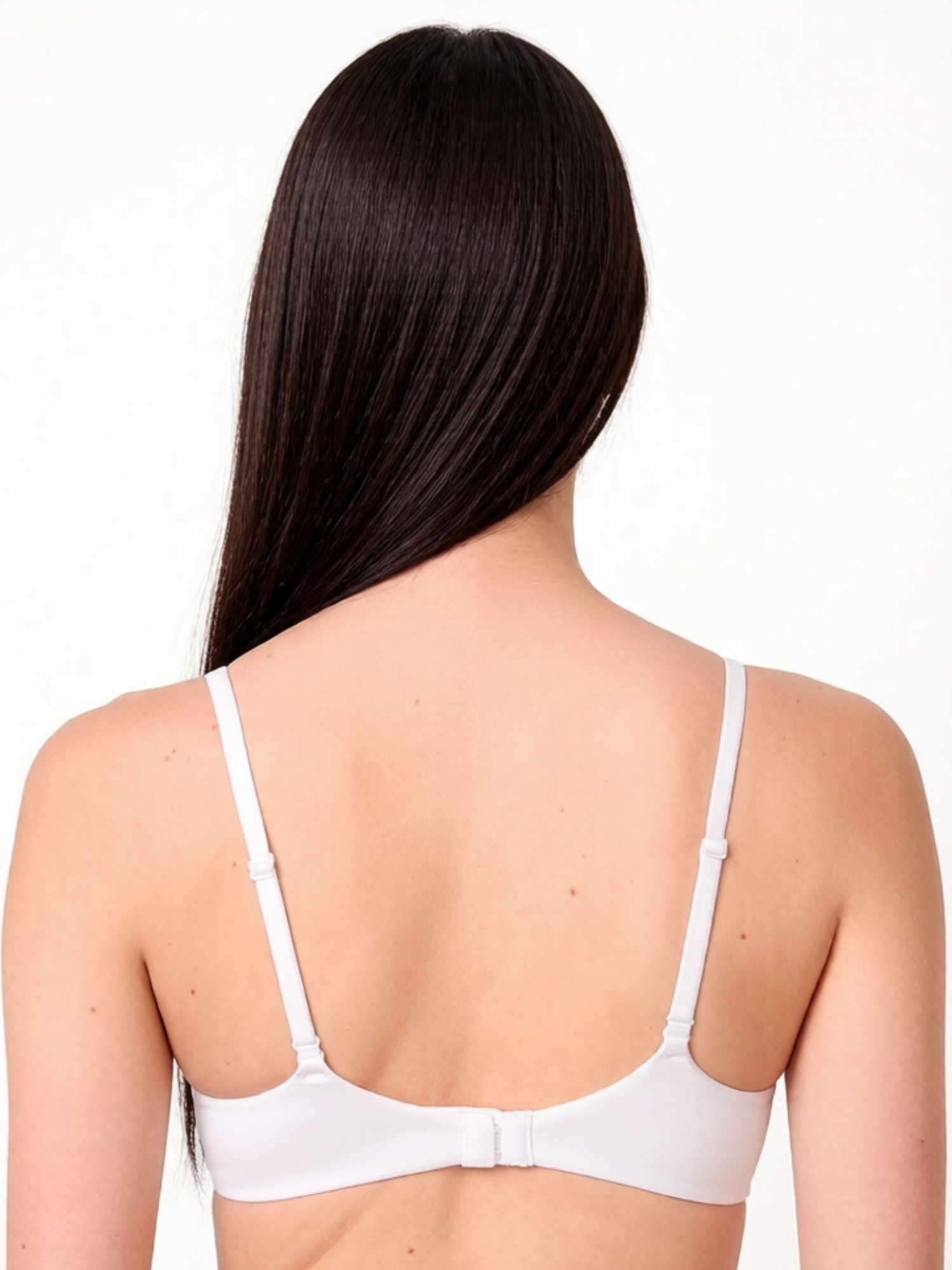 SATIN ESSENCE T-SHIRT BRA, WHITE