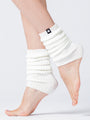SCRUNCHIE ANKLE WARMERS, CREAM