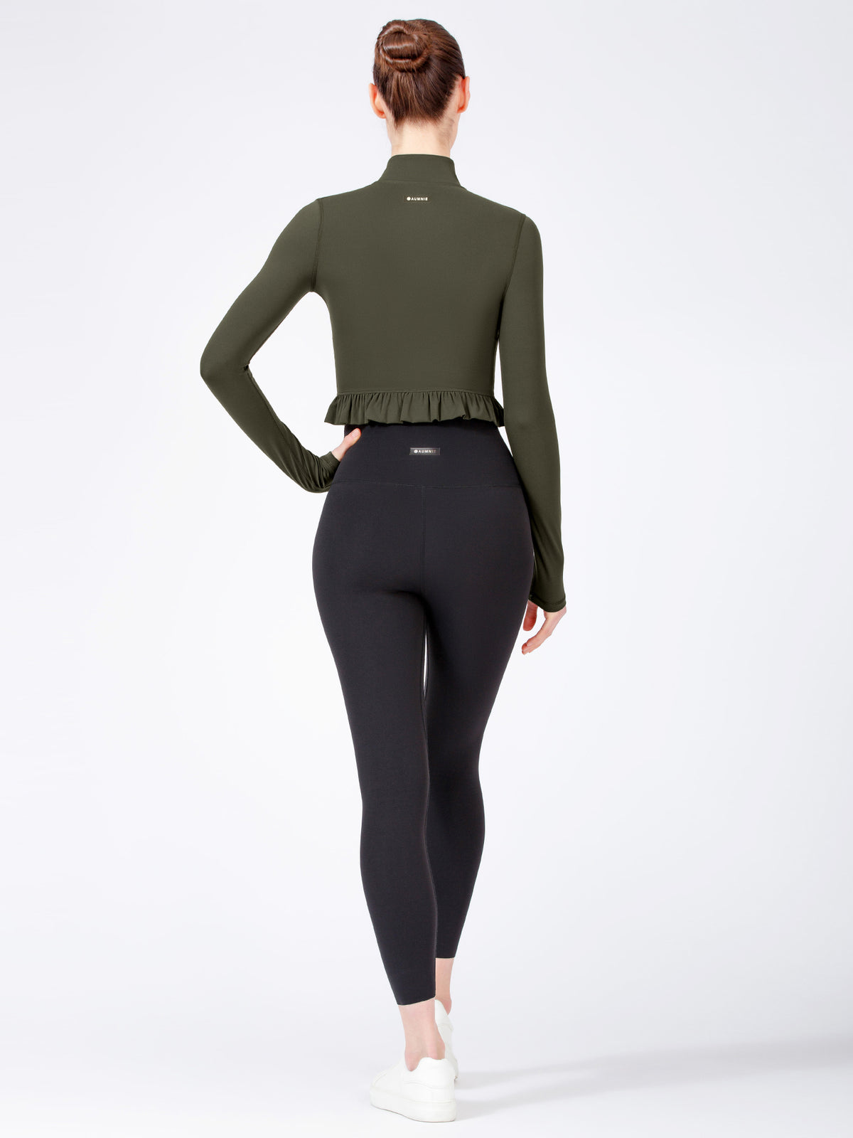 Winter Jacket Roffles CROPPED RUFFLES JACKET – AUMNIEHK