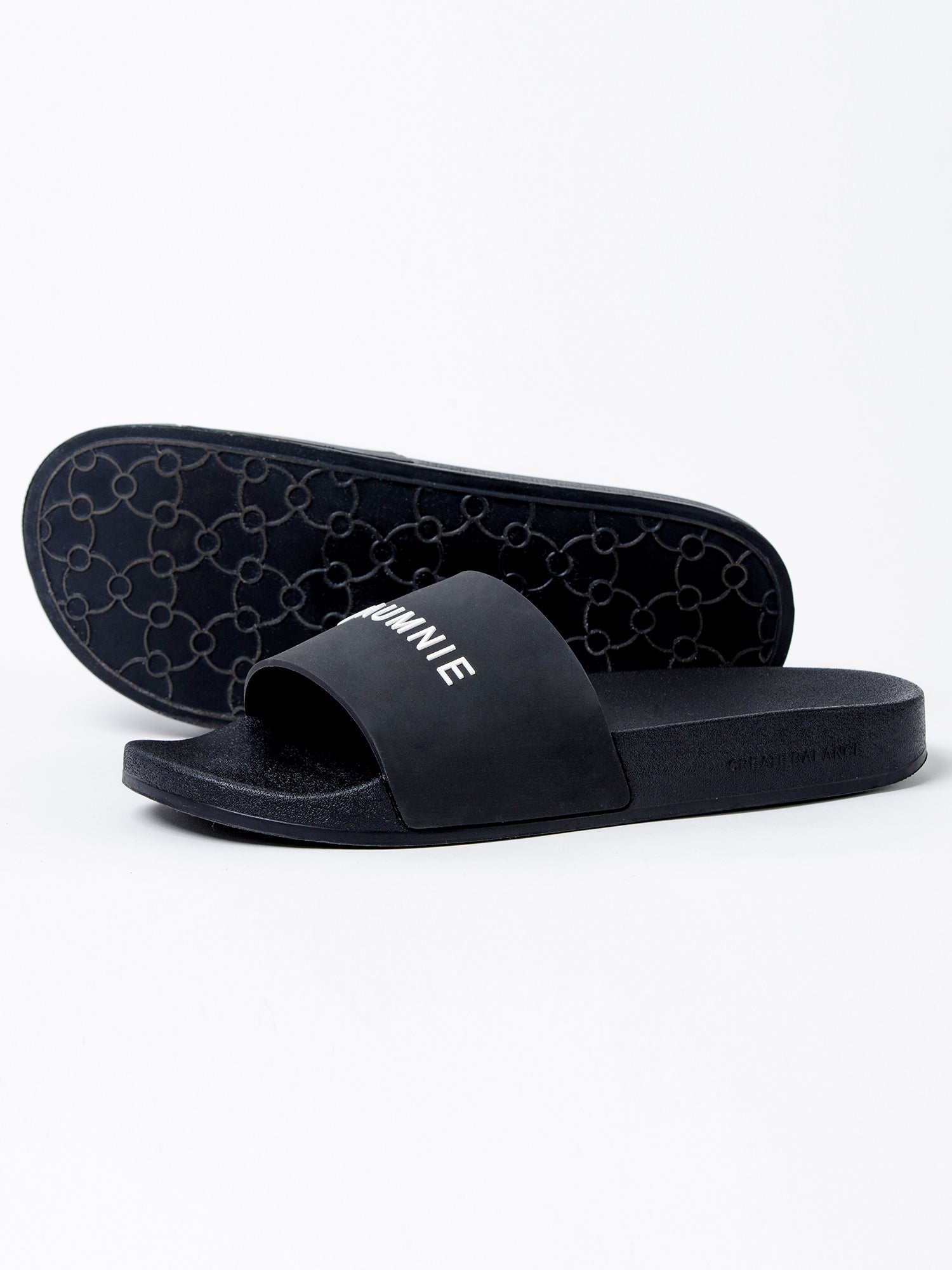 AUMNIE LOGO SLIDE SANDALS