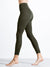 RUCHED NUDE PANTS, DARK GREEN