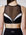 Black/White/Black Mesh