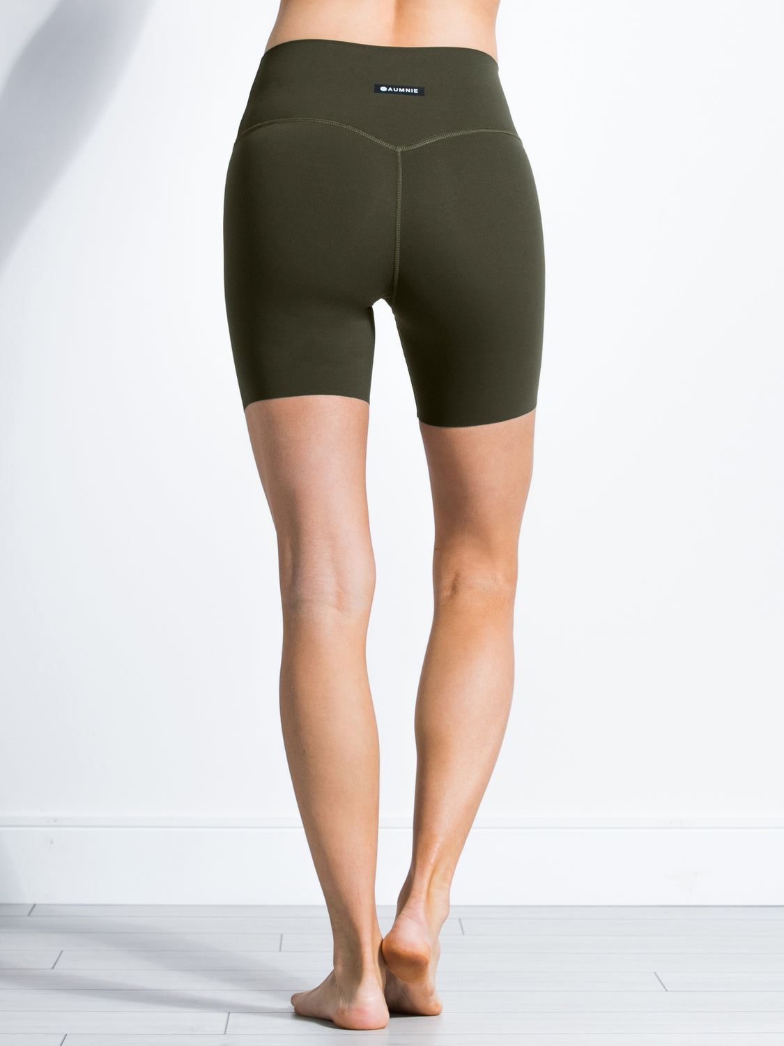 NUDE SHAPE 6" SHORTS, DARK GREEN