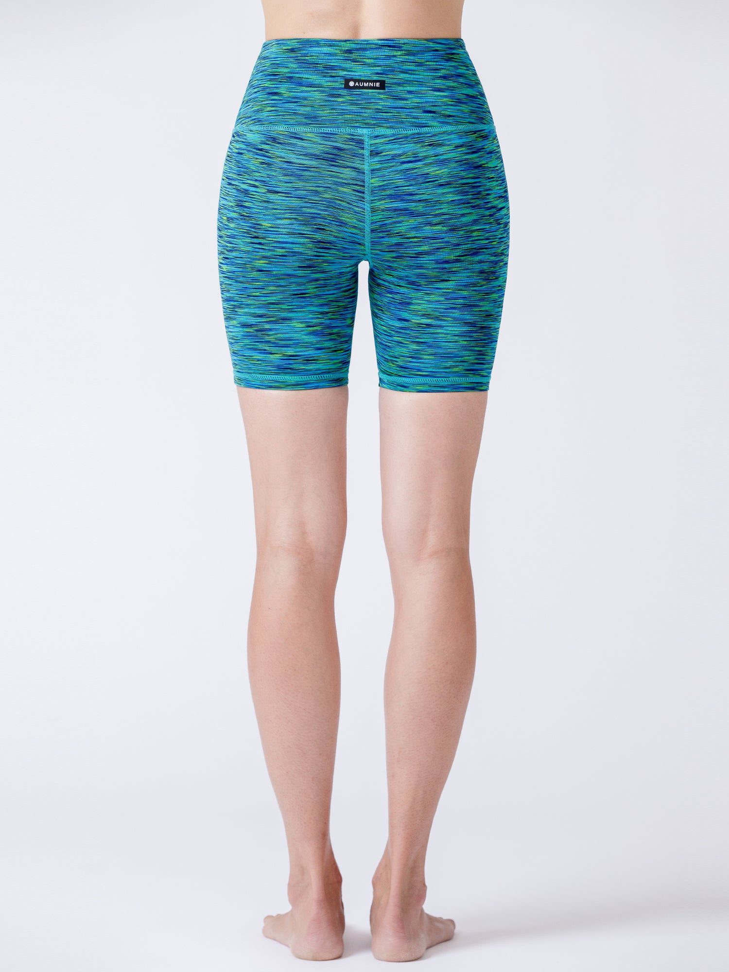 FLEX 6" HIGH WAIST SHORTS, MIX MELANGE
