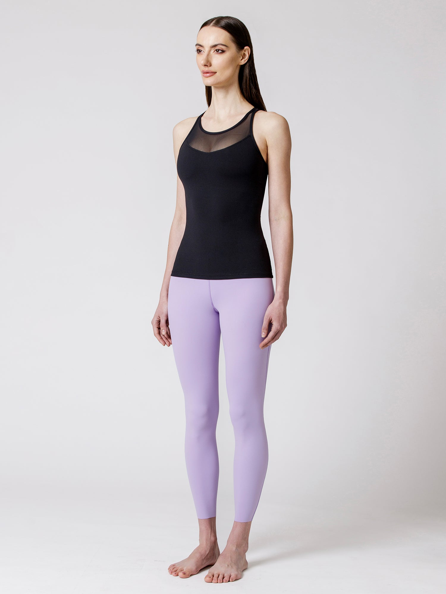 VANTAGE TANK, BLACK/BLACK MESH