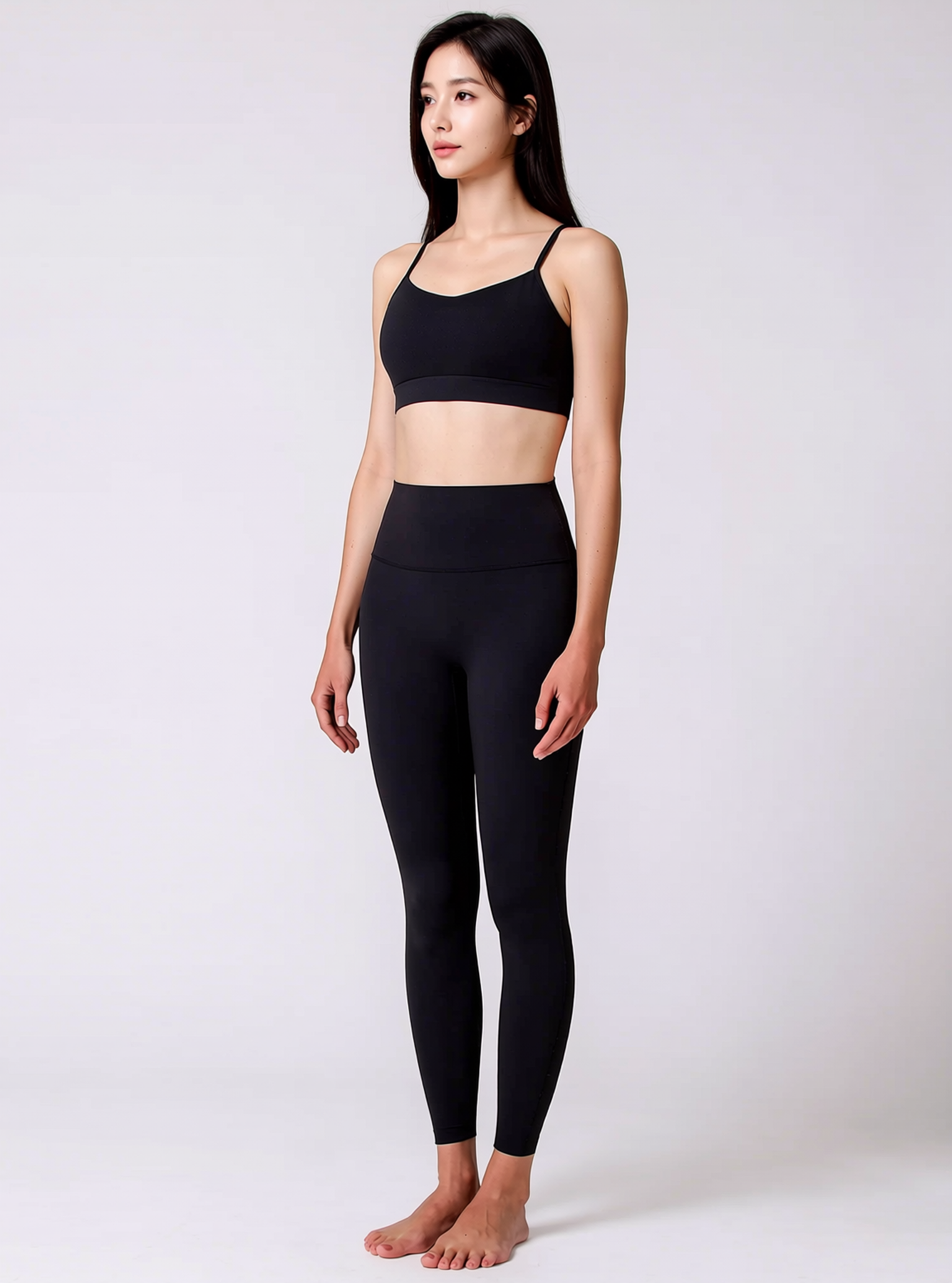 LUMINA FORM BRA, BLACK