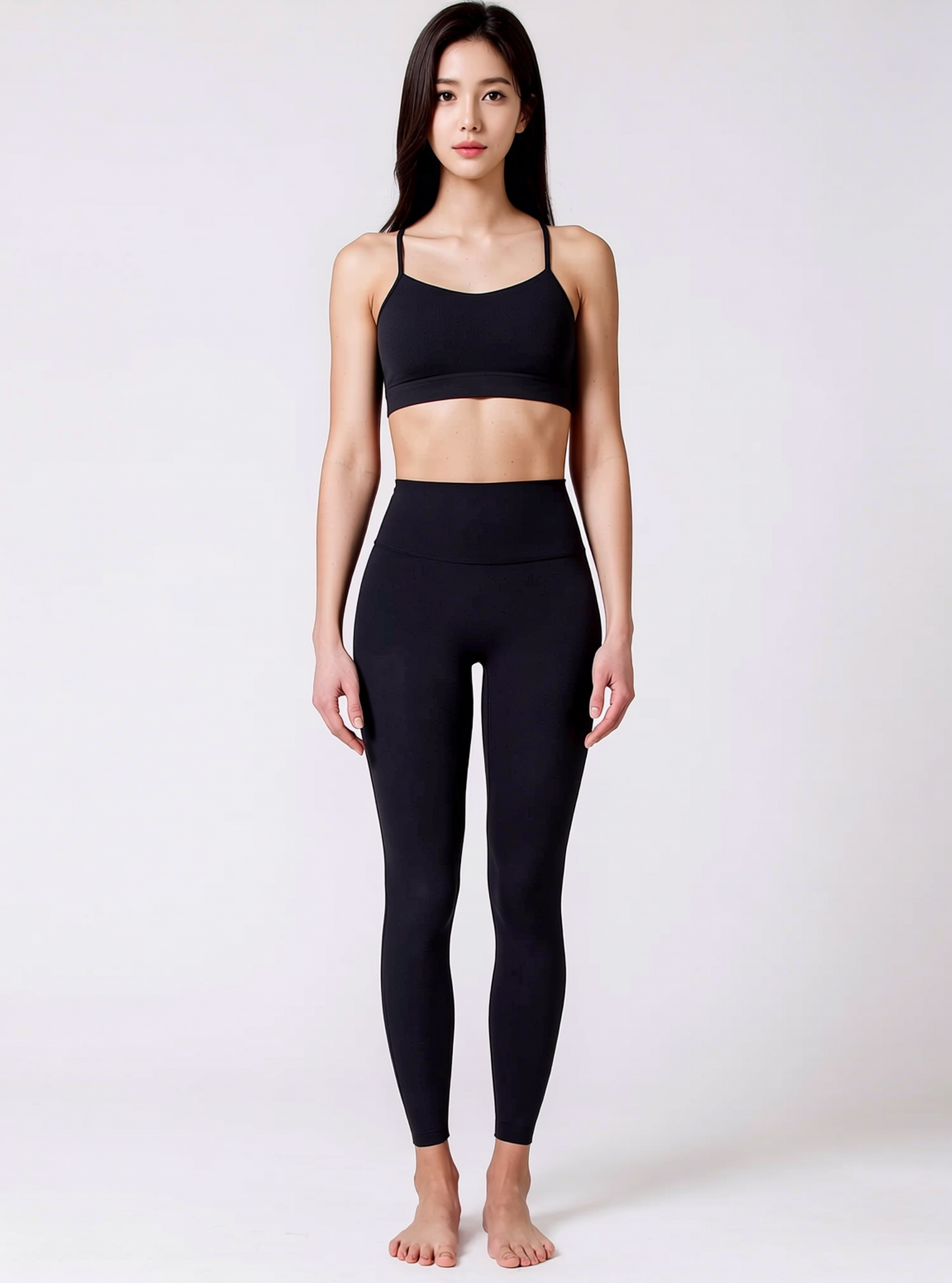 LUMINA FORM BRA, BLACK