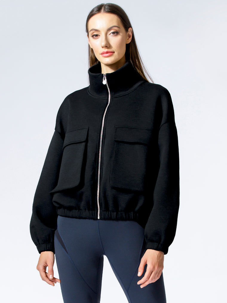 DEEP POCKET JACKET, BLACK