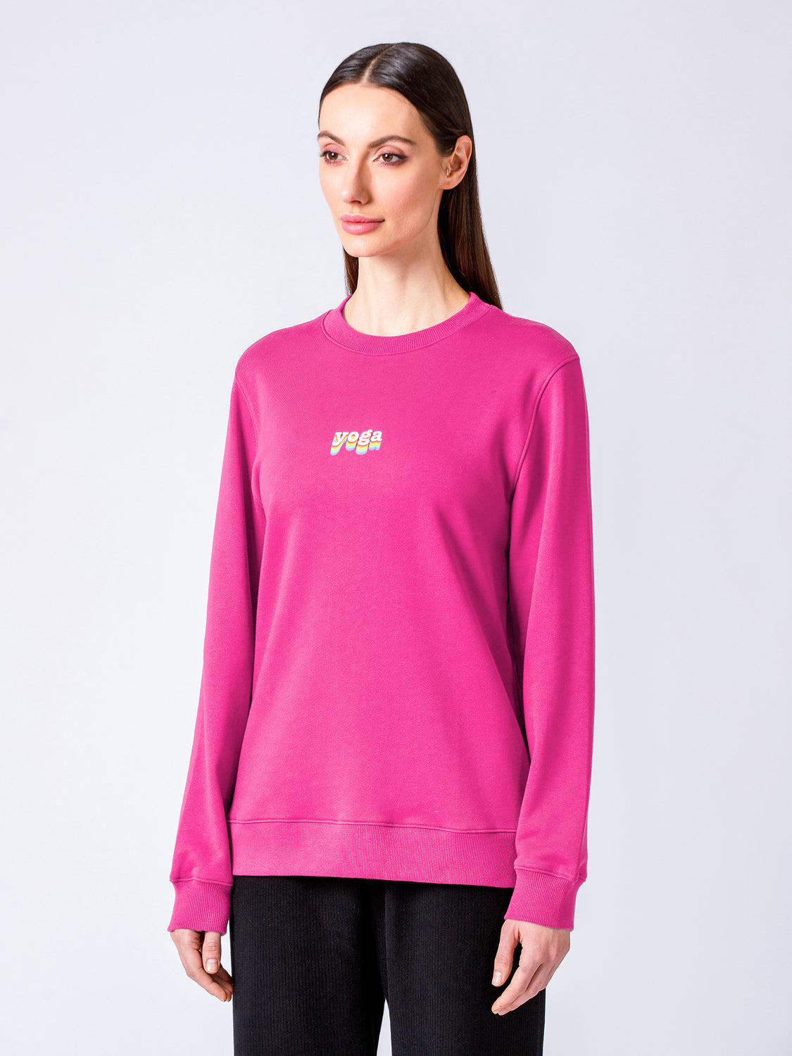 RAINBOW YOGA SWEATSHIRT, DIVA