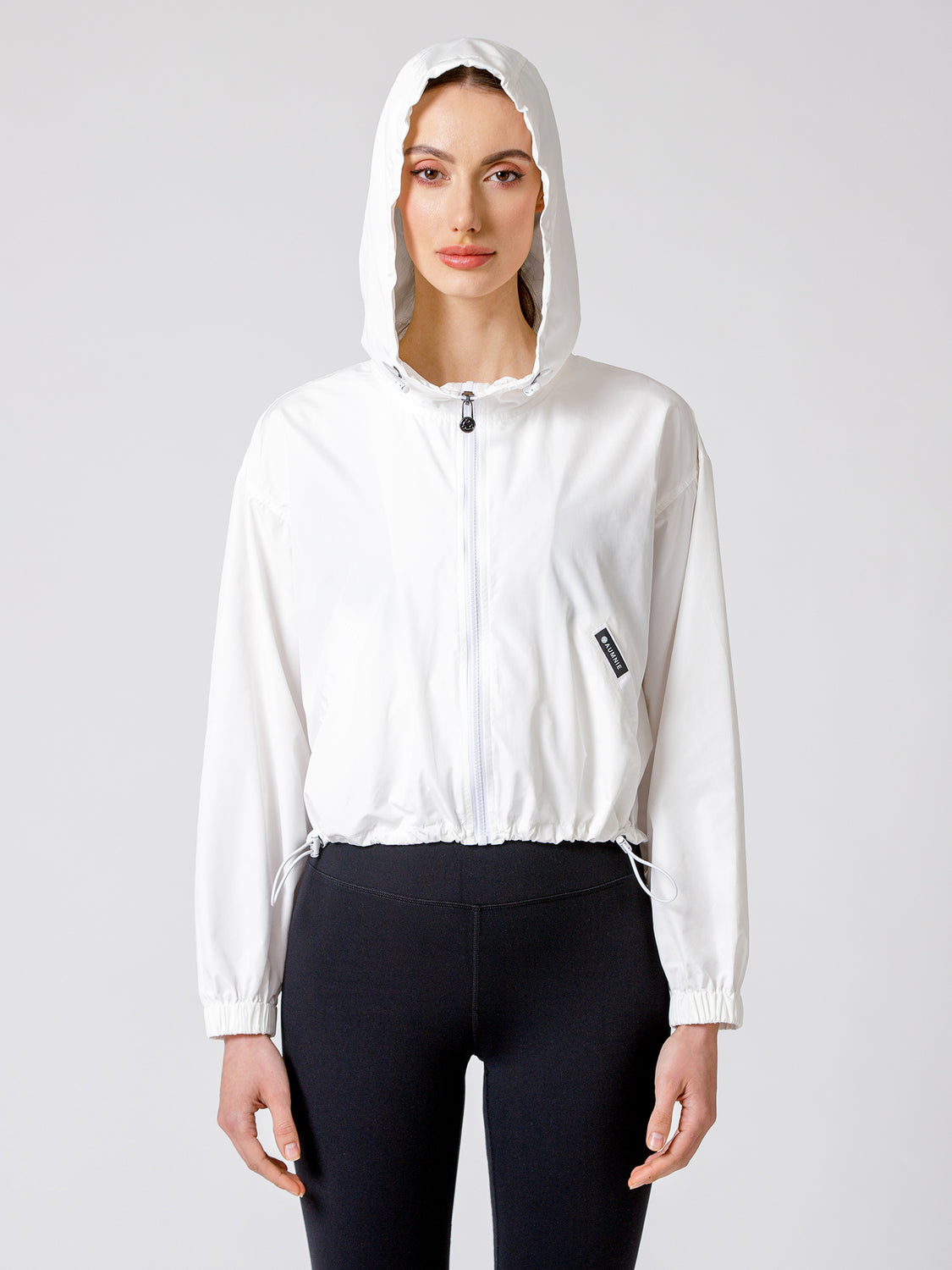 BREEZE EVERYDAY WINDBREAKER,WHITE