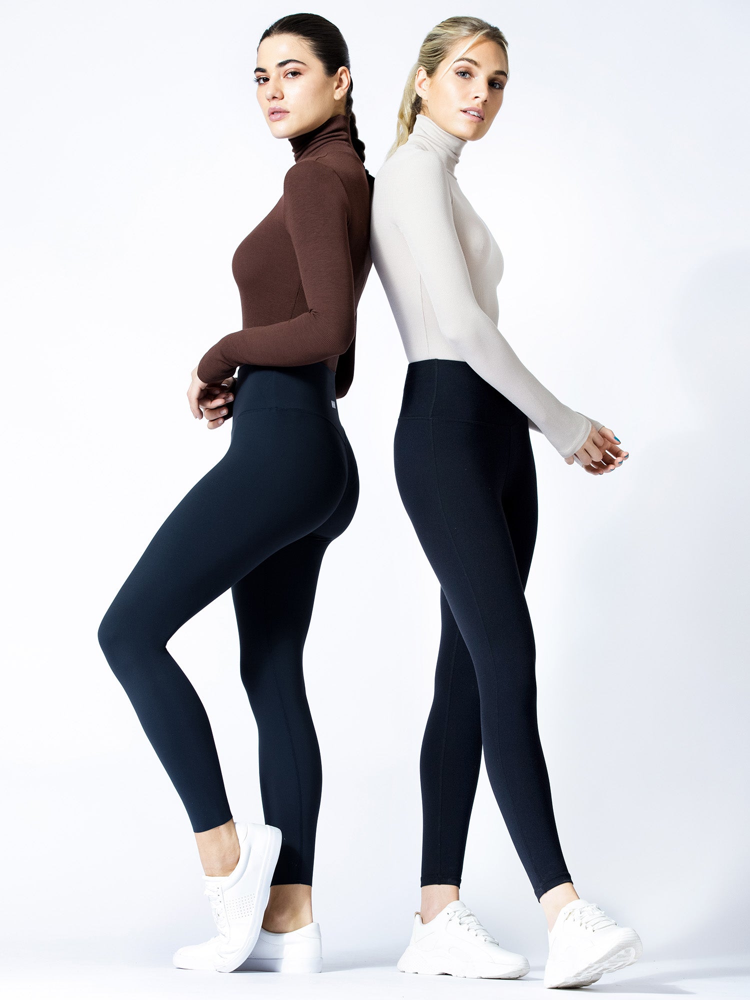 TURTLENECK BODYSUIT, MIXED ROSE