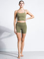 NUDE SHAPE 6" SHORTS, SAGE
