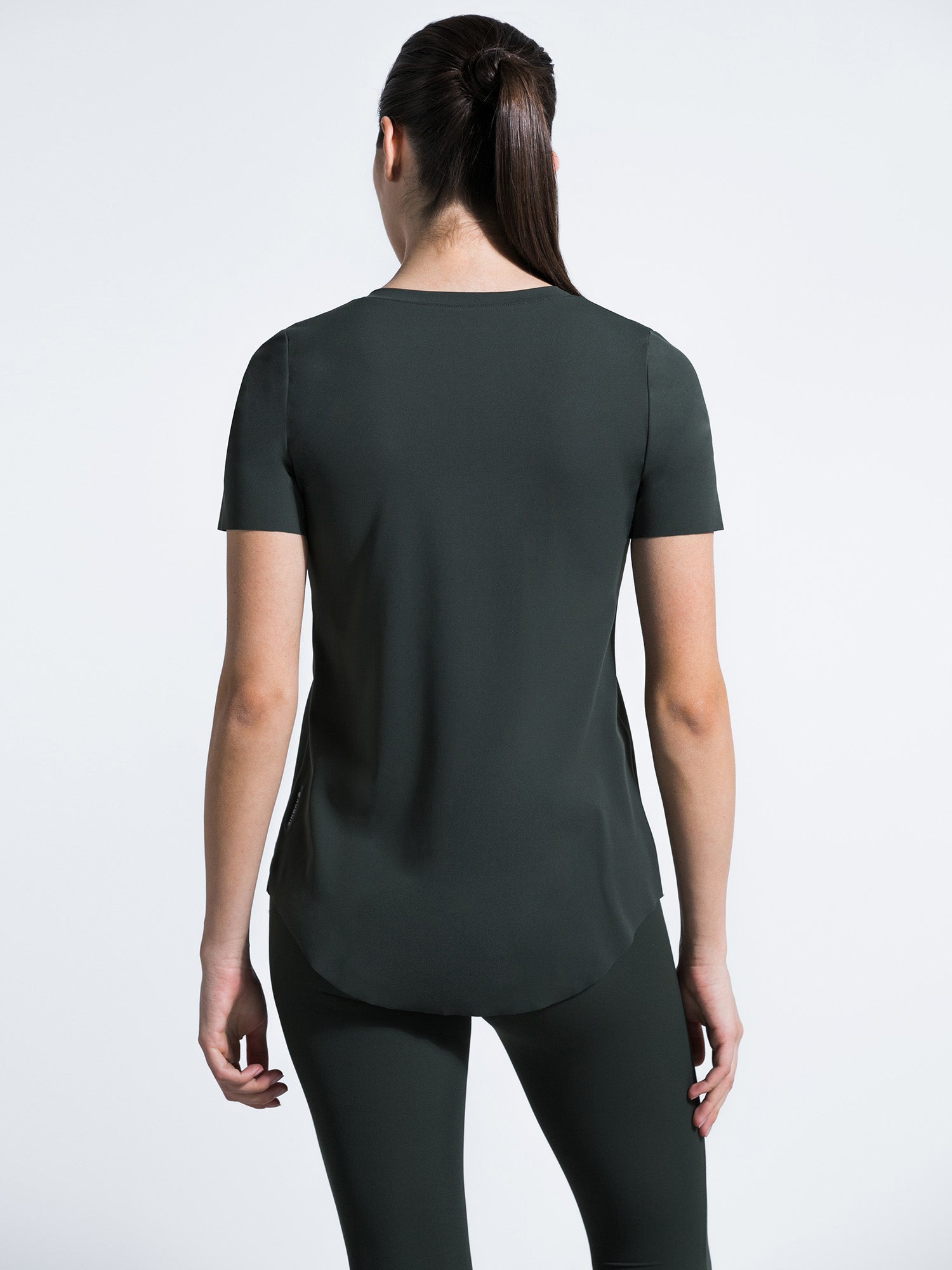 RELAXED NUDE TEE, DEEP FOREST