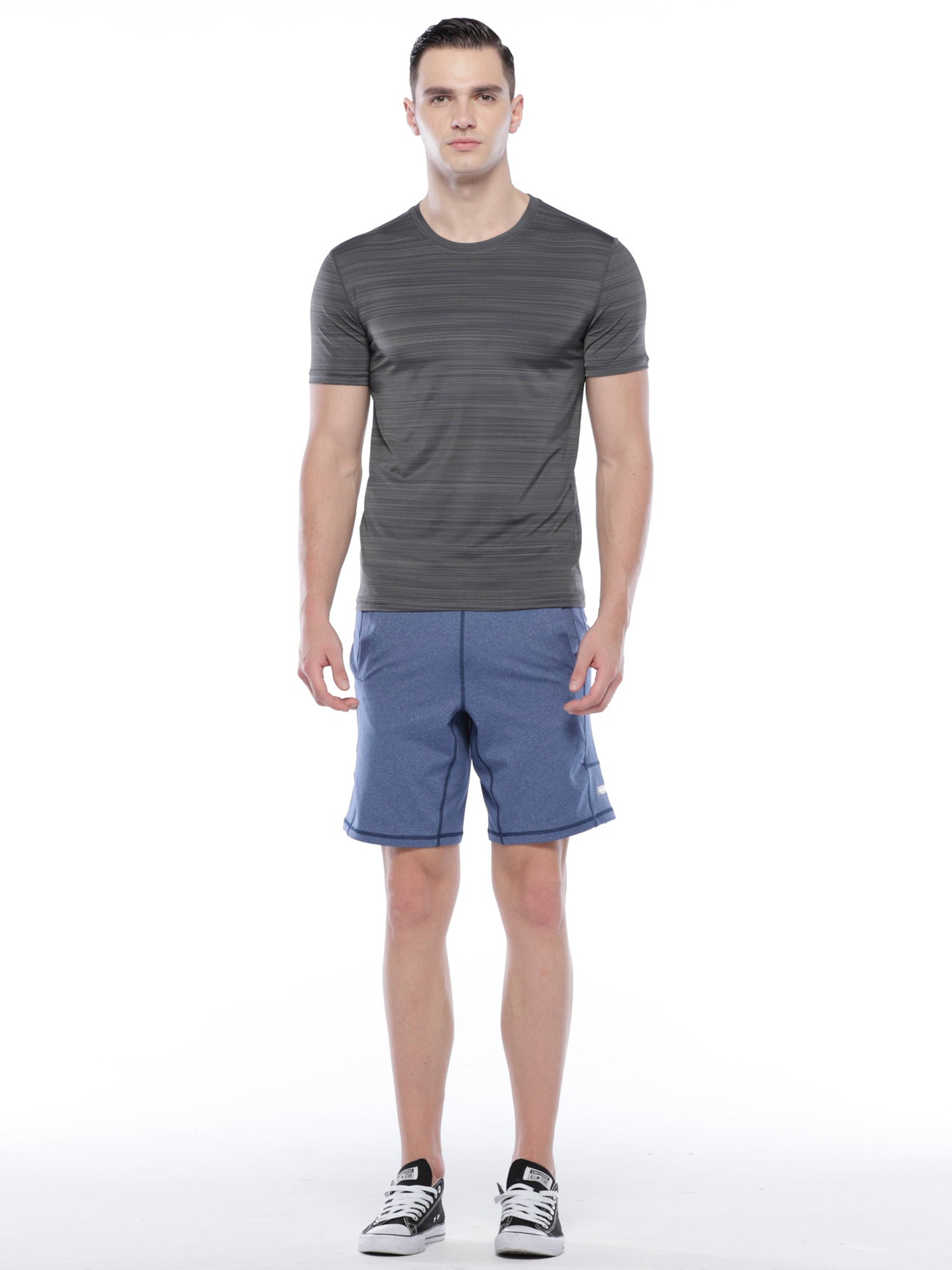 SPEED SHORT 2.0, HEATHER BLUE
