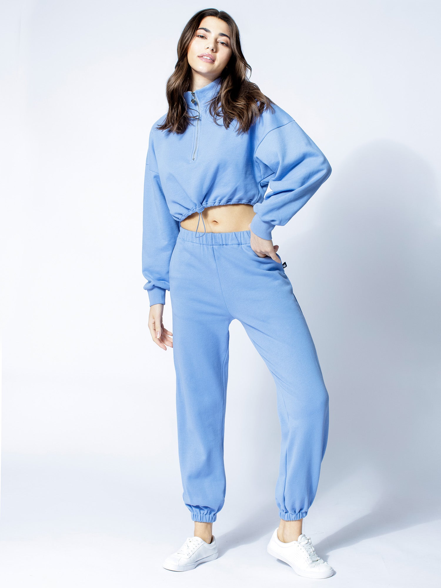 CT COTTON HALF ZIP SWEATSHIRT