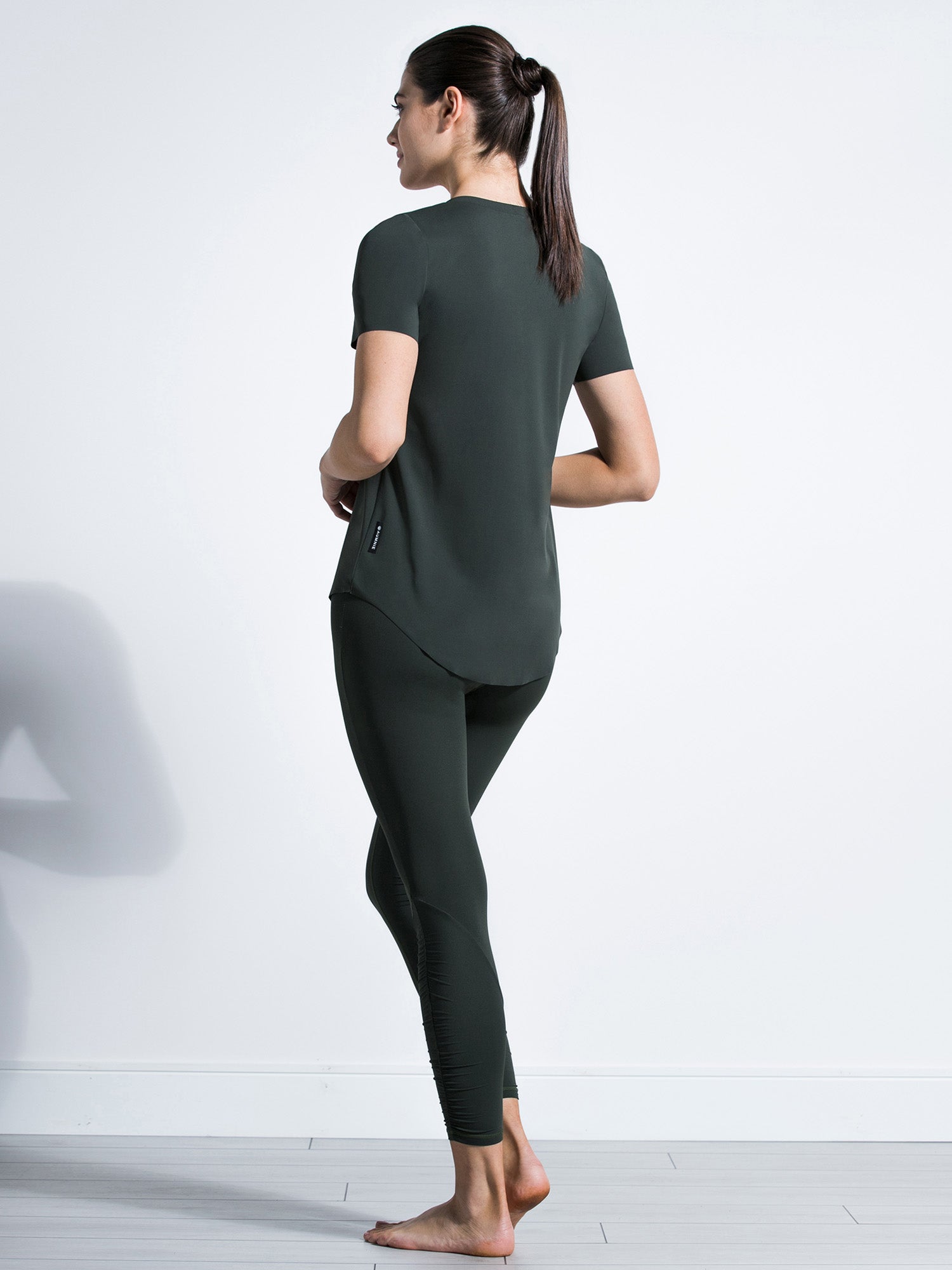 RELAXED NUDE TEE, DEEP FOREST
