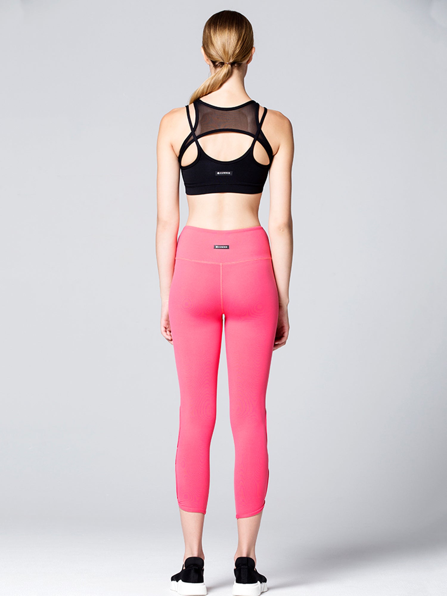 INSPIRATION BRA, BLACK/BLACK MESH