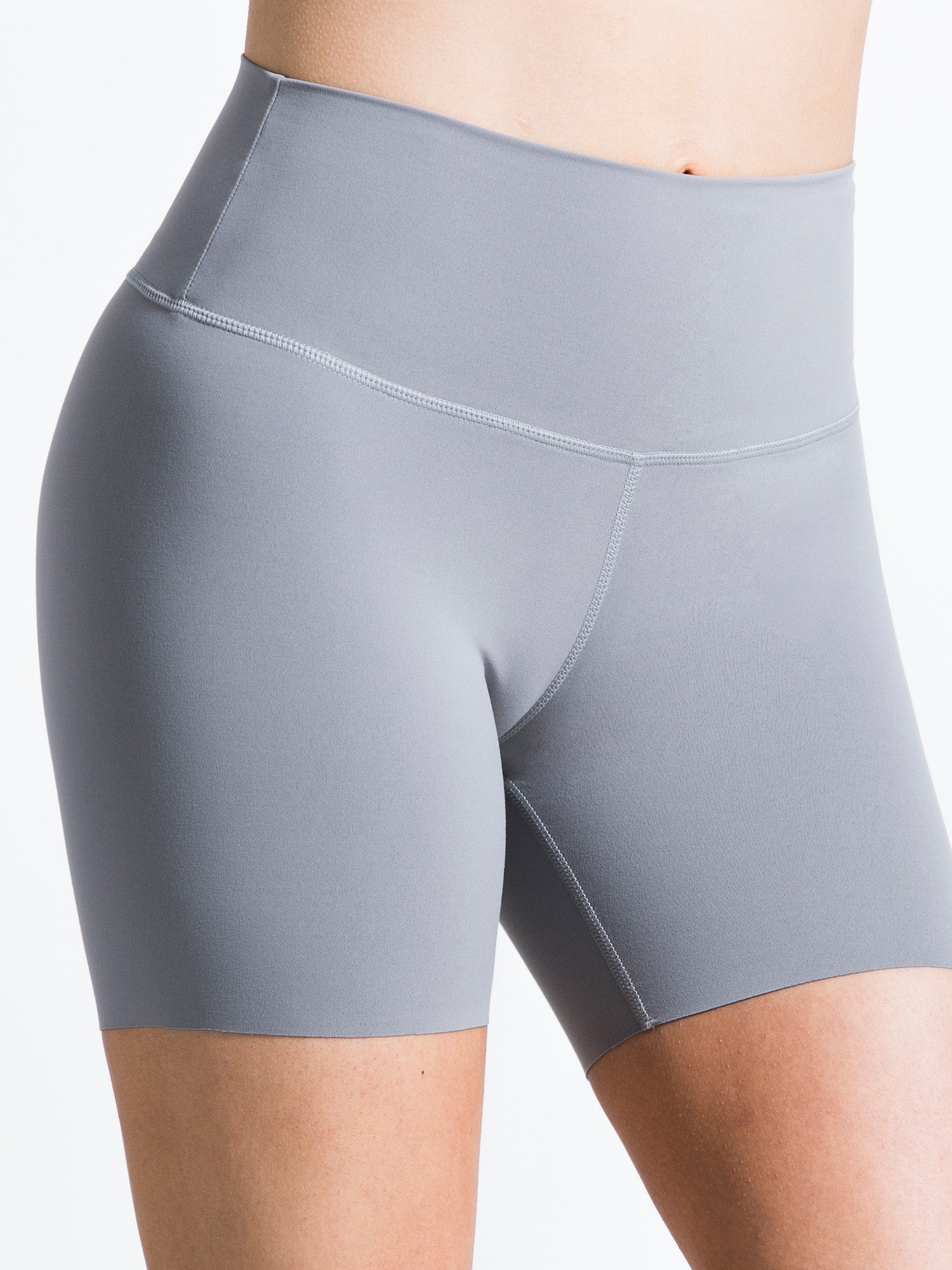 NUDE SHAPE 6&quot; SHORTS, LUNAR GREY