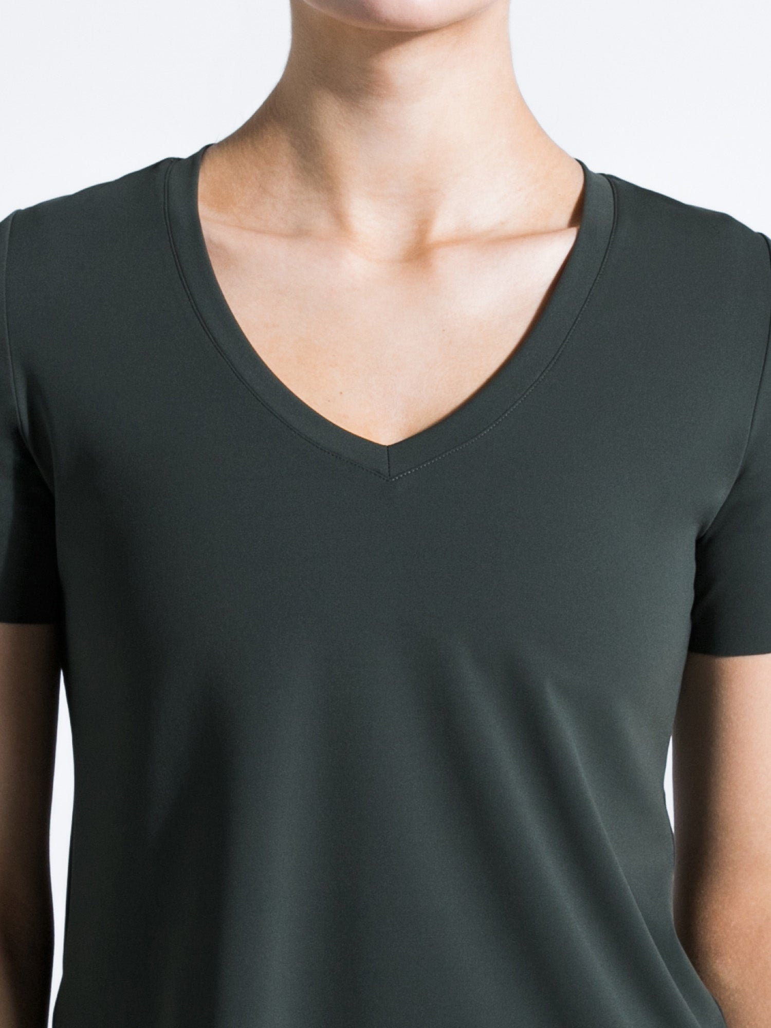 RELAXED NUDE TEE, DEEP FOREST