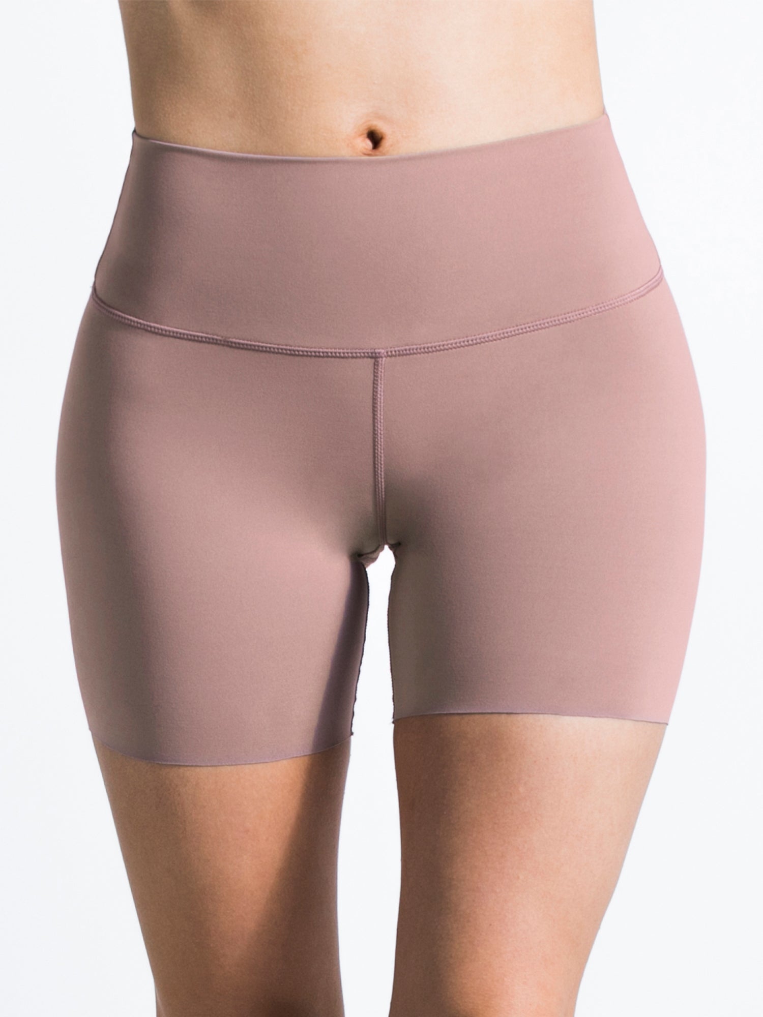 NUDE SHAPE 6&quot; SHORTS, ASH MAUVE