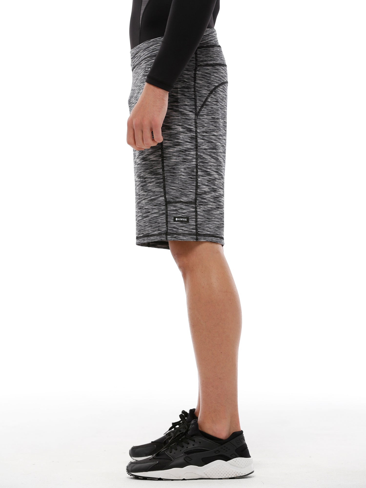 SPEED SHORT 2.0, B&amp;W MELANGE