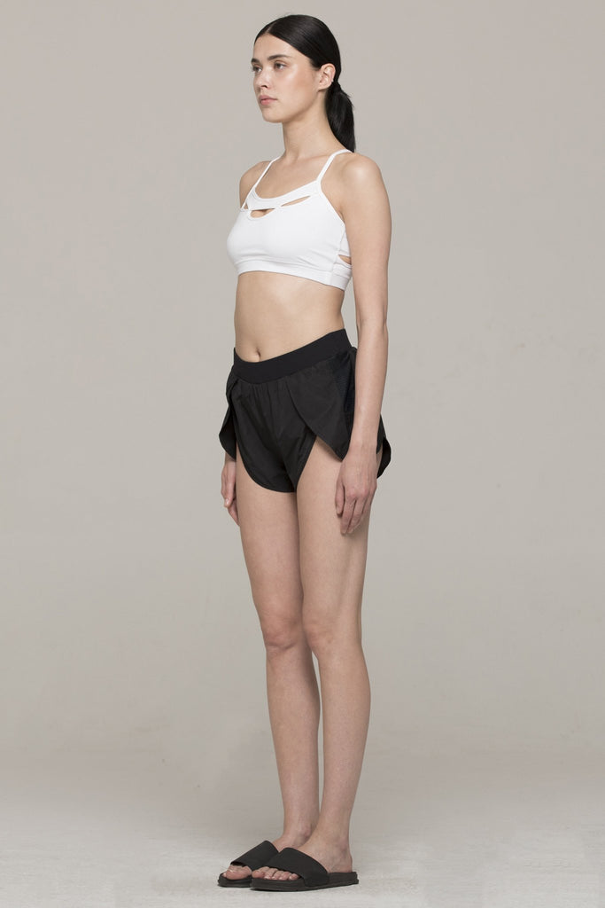 SOLSTICE SHORTS, BLACK/BLACK MESH