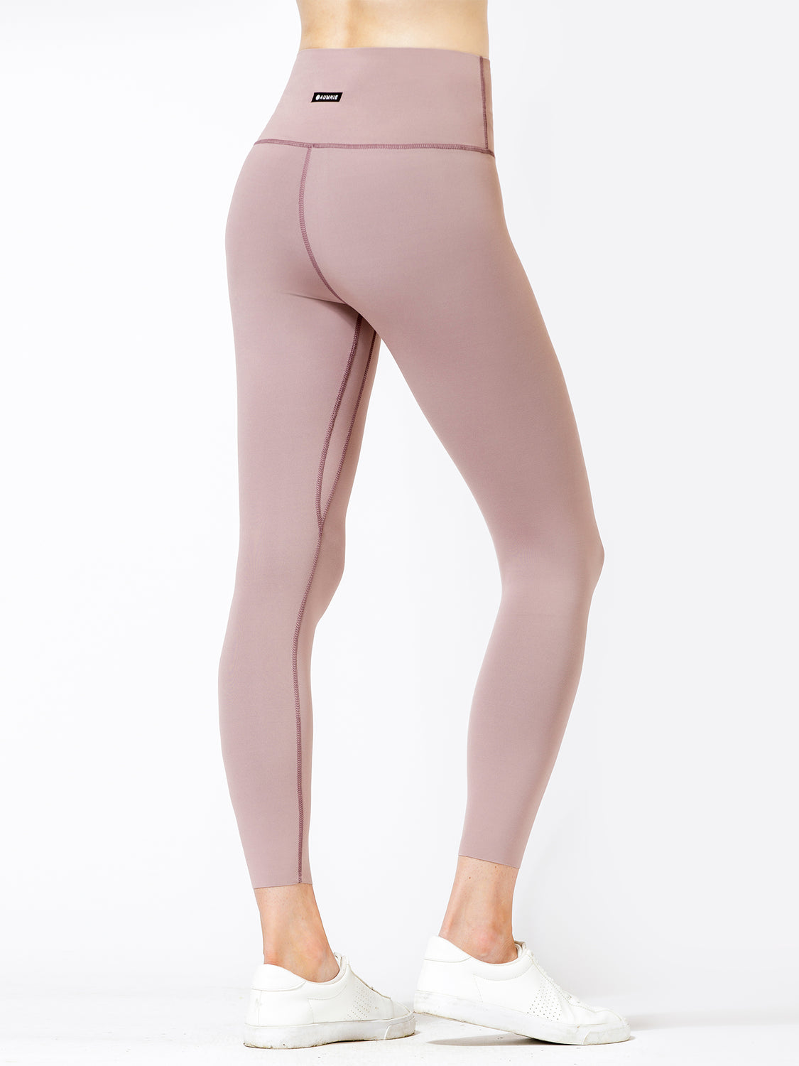 PURE FLOW ANKLE CROPS,ASH MAUVE