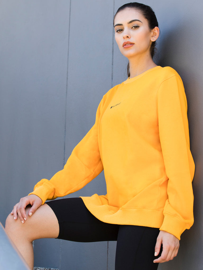 AMBER LOGO SWEATSHIRT