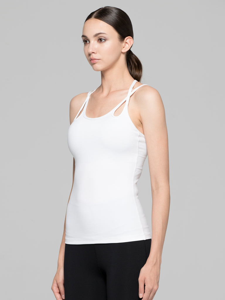 TENACITY TANK, WHITE