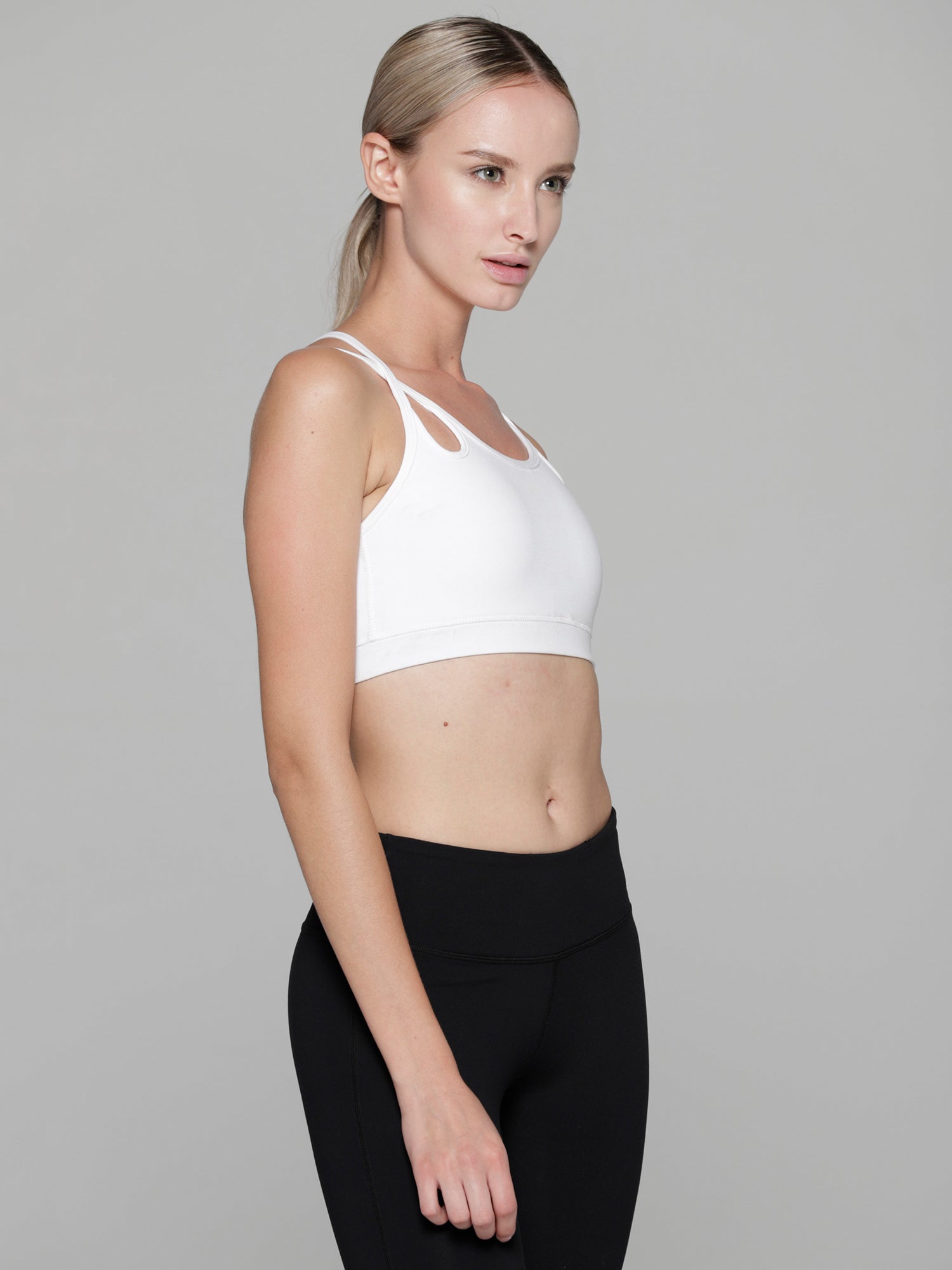 TENACITY BRA, WHITE
